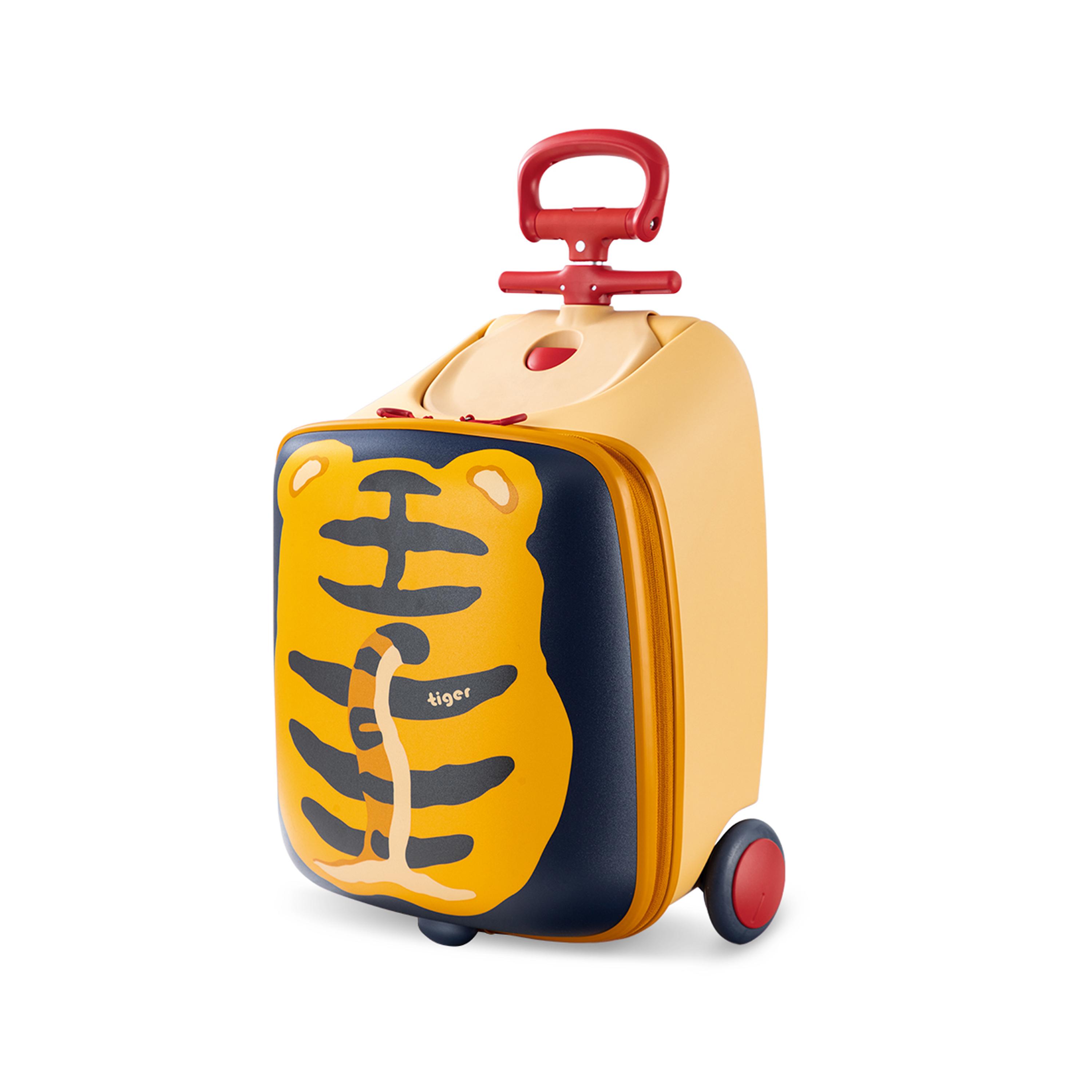 Teknum 3-In-1 Ride On Suitcase - Tiger-travel-kidstrolleyandbags-image-12