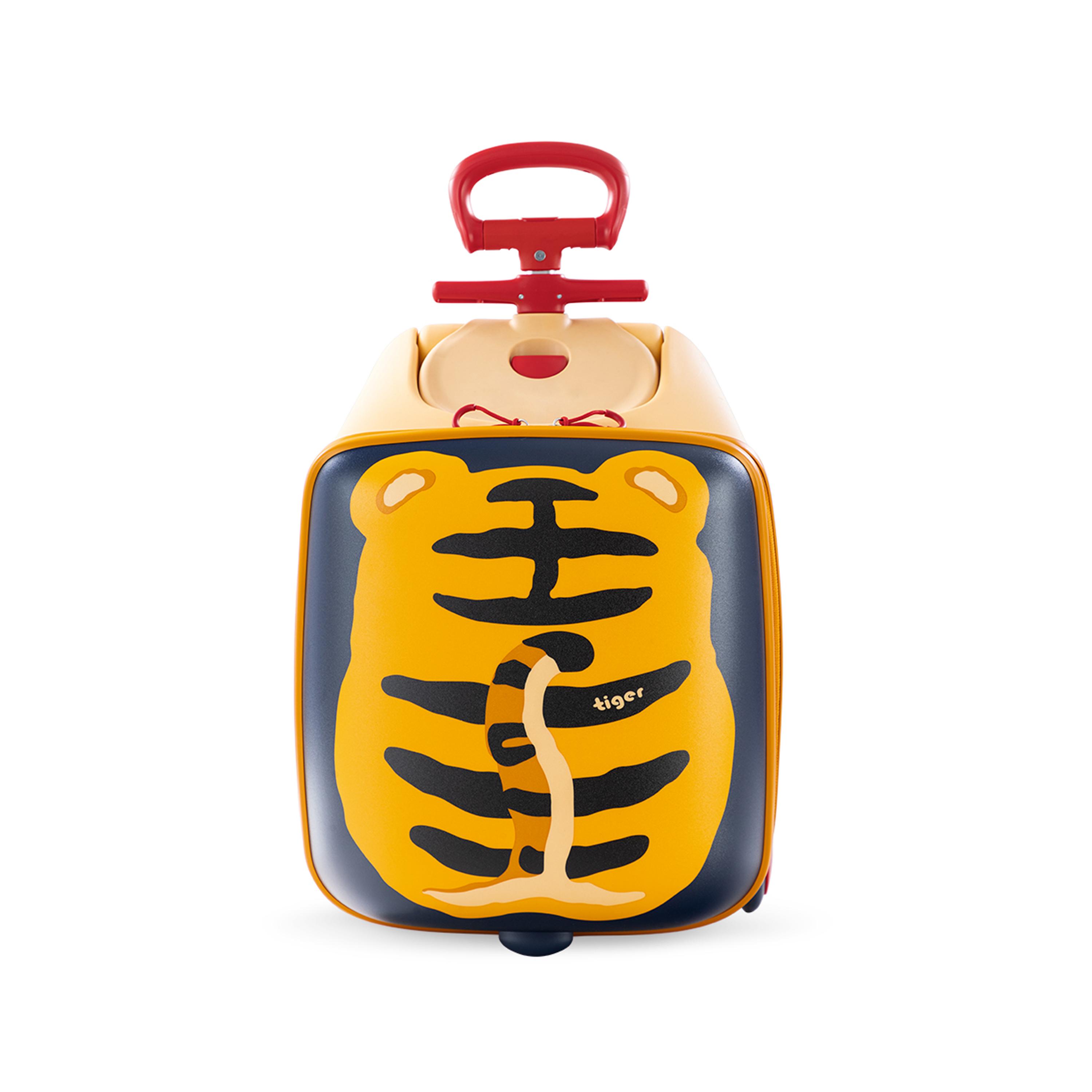 Teknum 3-In-1 Ride On Suitcase - Tiger-travel-kidstrolleyandbags-image-13