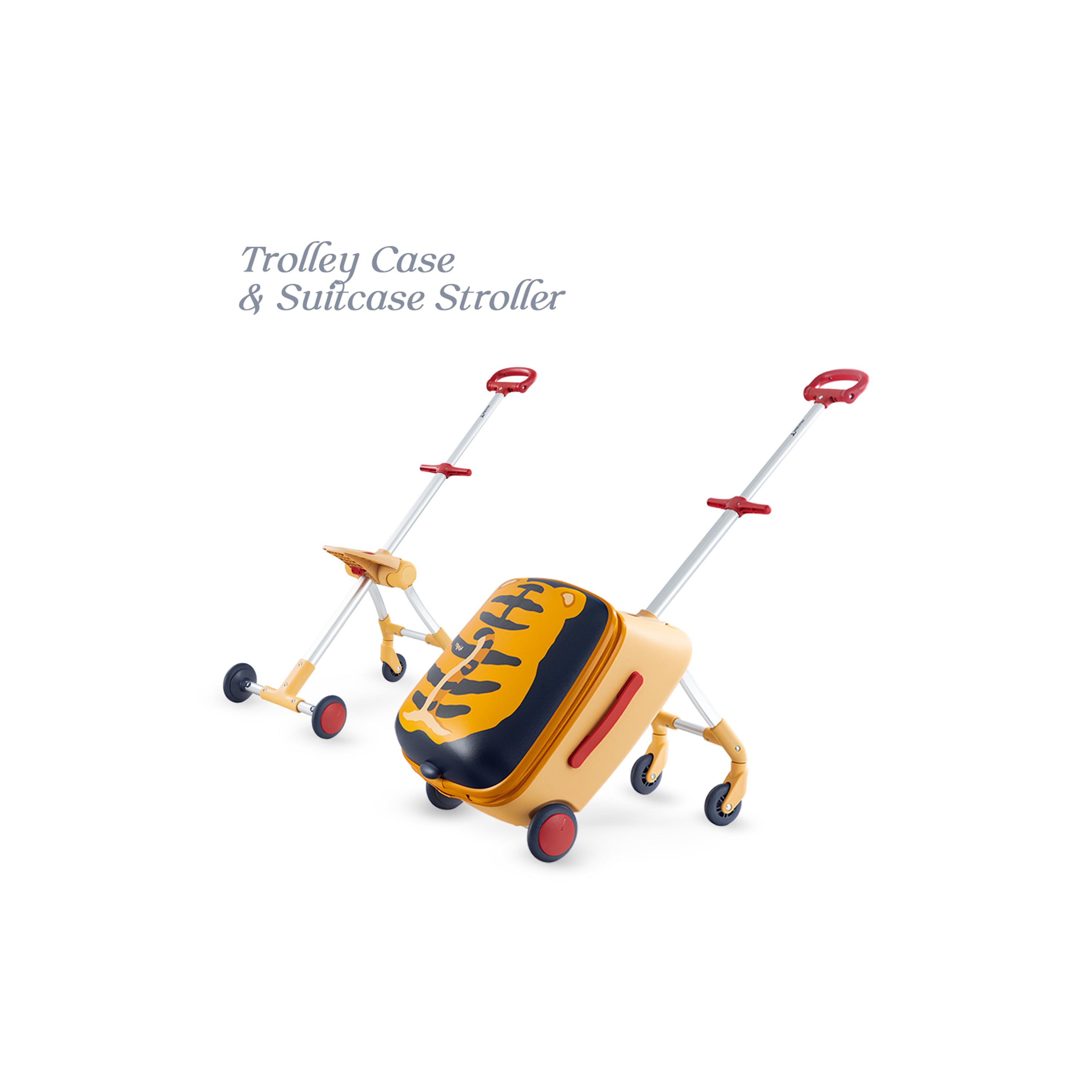 Teknum 3-In-1 Ride On Suitcase - Tiger-travel-kidstrolleyandbags-image-18