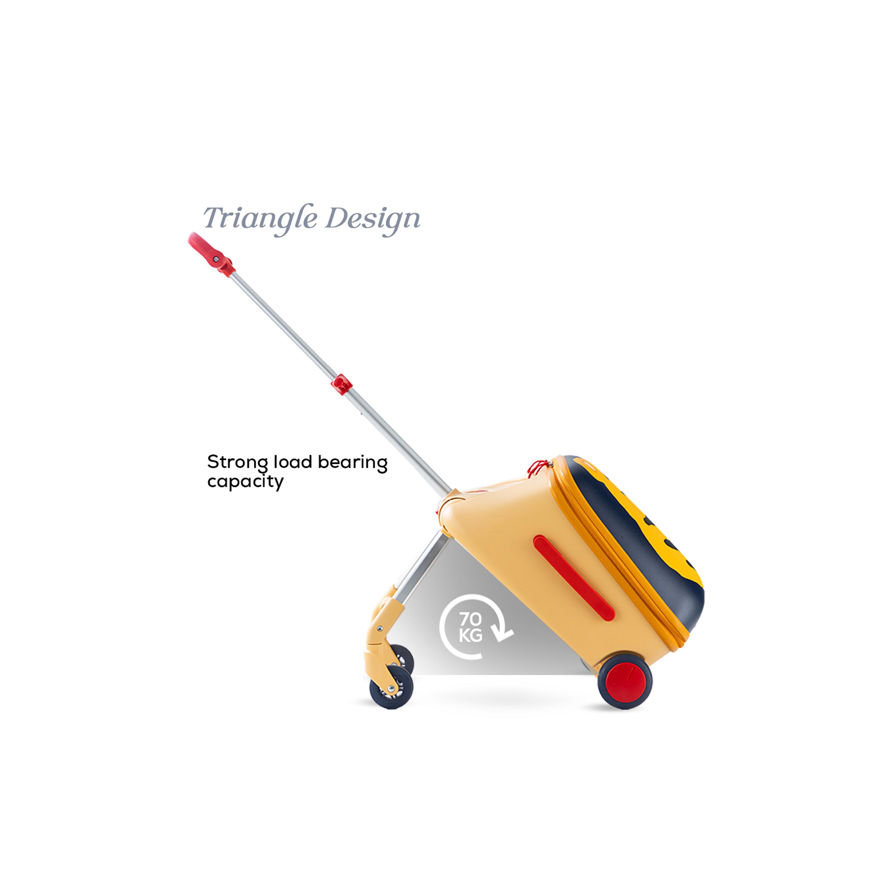 Teknum 3-In-1 Ride On Suitcase - Tiger-travel-kidstrolleyandbags-image-5