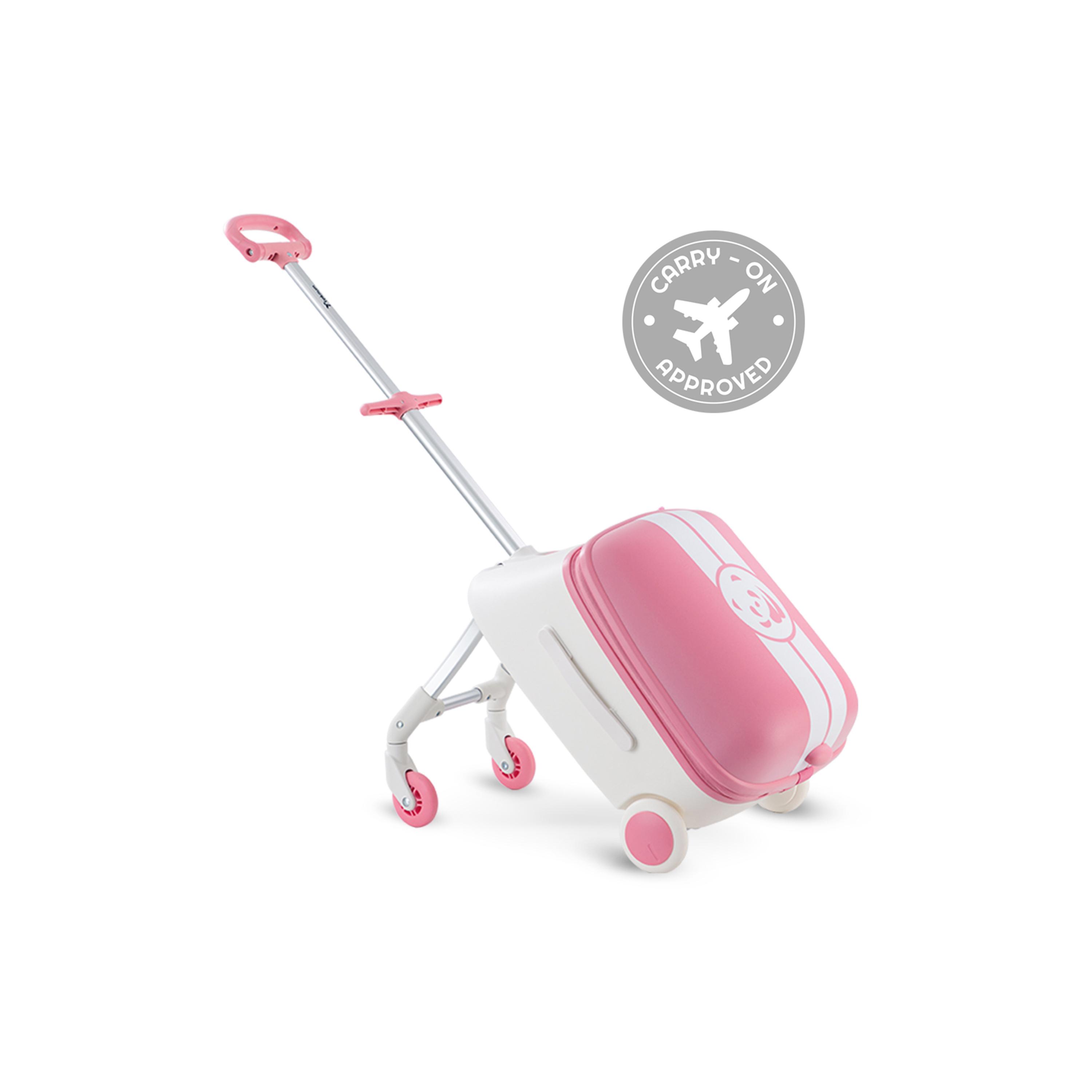Teknum 3-In-1 Ride On Suitcase - Panda-travel-kidstrolleyandbags-image-1