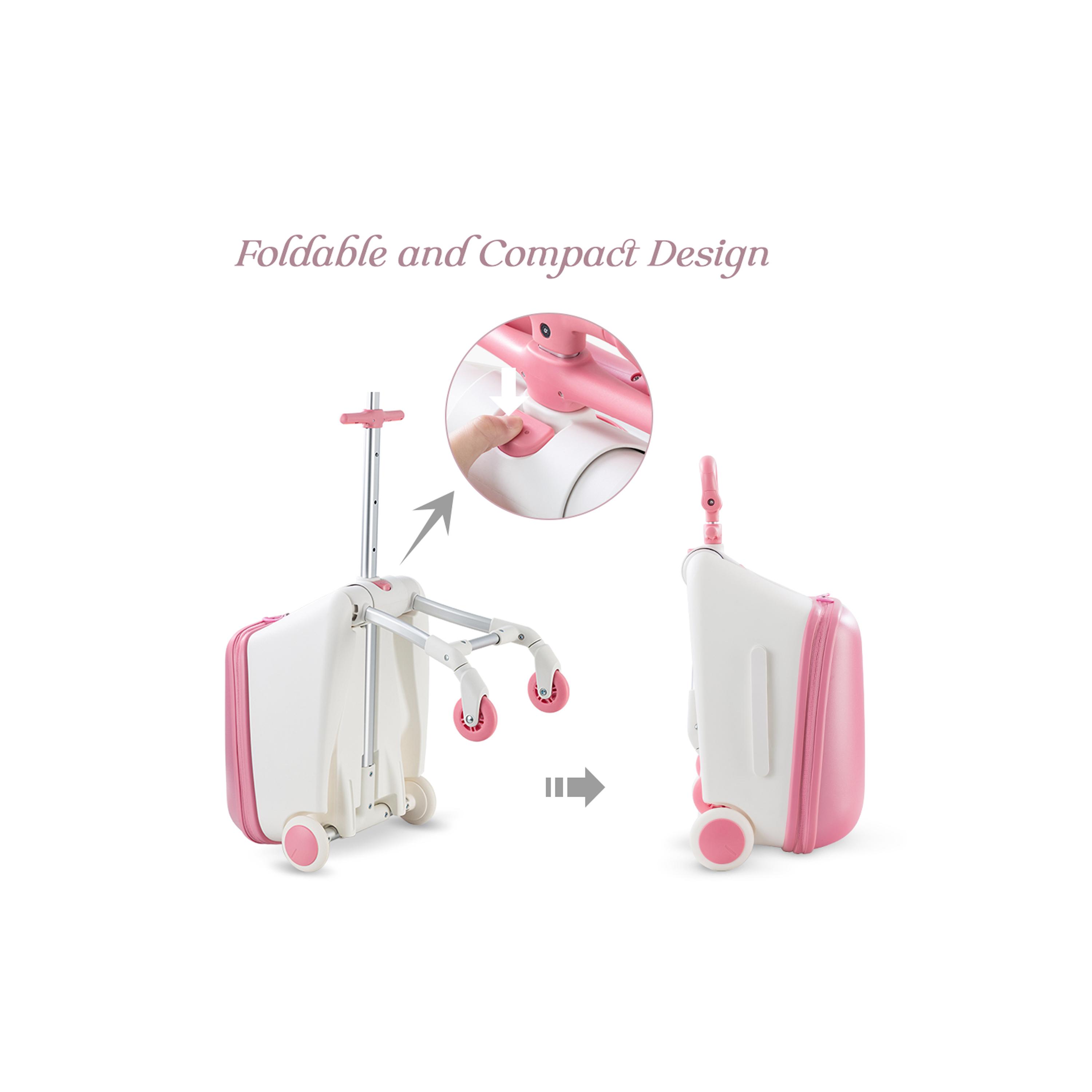 Teknum 3-In-1 Ride On Suitcase - Panda-travel-kidstrolleyandbags-image-3