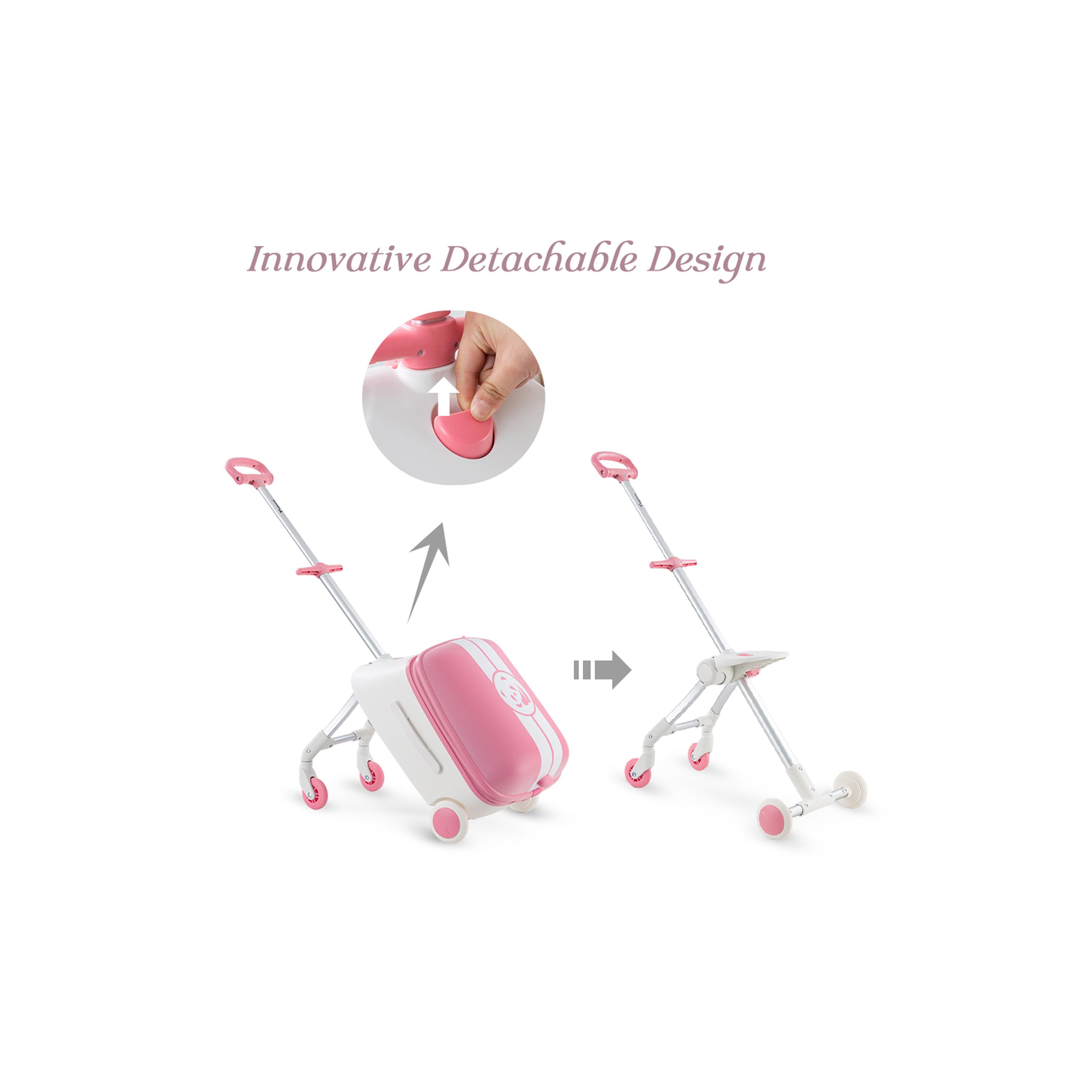 Teknum 3-In-1 Ride On Suitcase - Panda-travel-kidstrolleyandbags-image-7