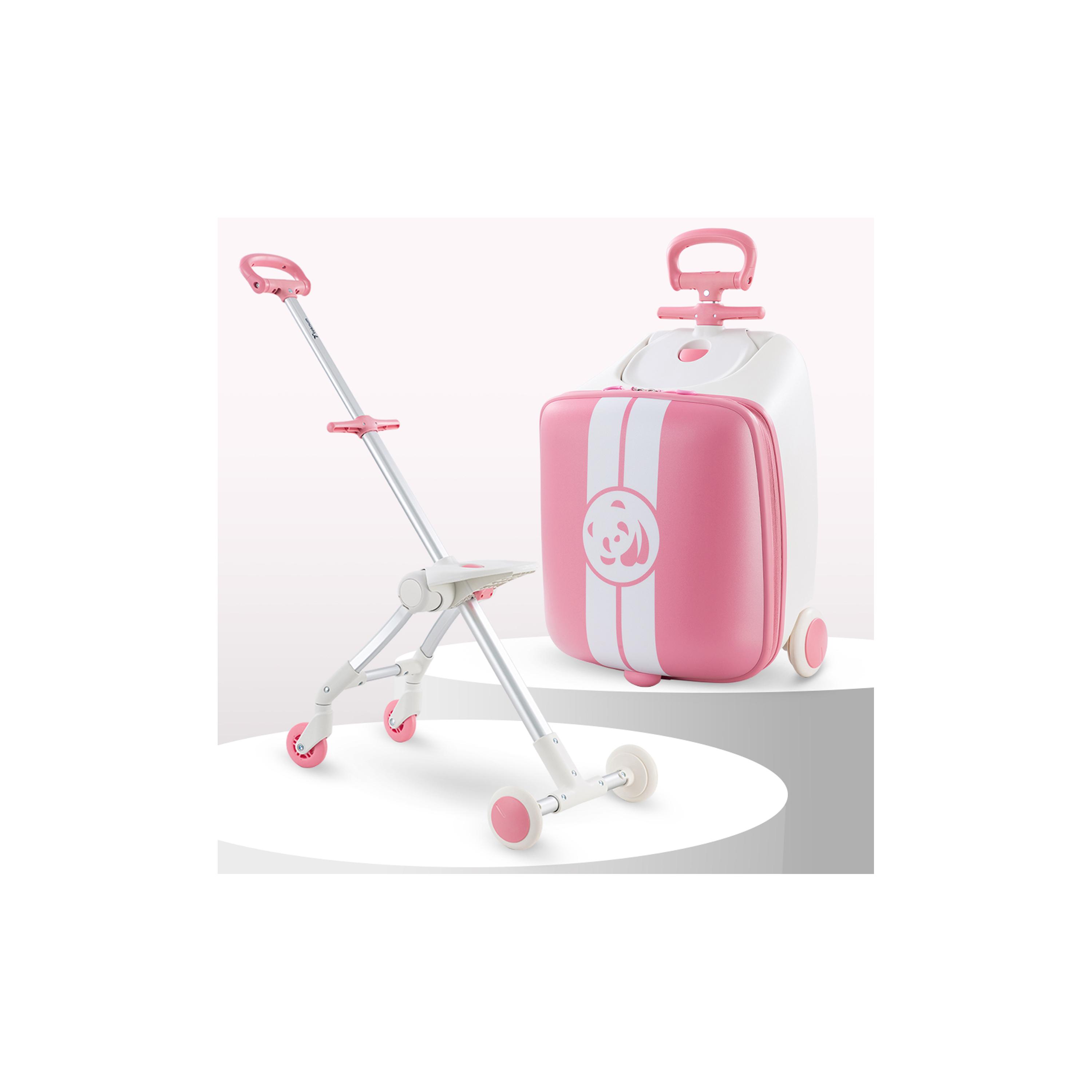 Teknum 3-In-1 Ride On Suitcase - Panda-travel-kidstrolleyandbags-image-9