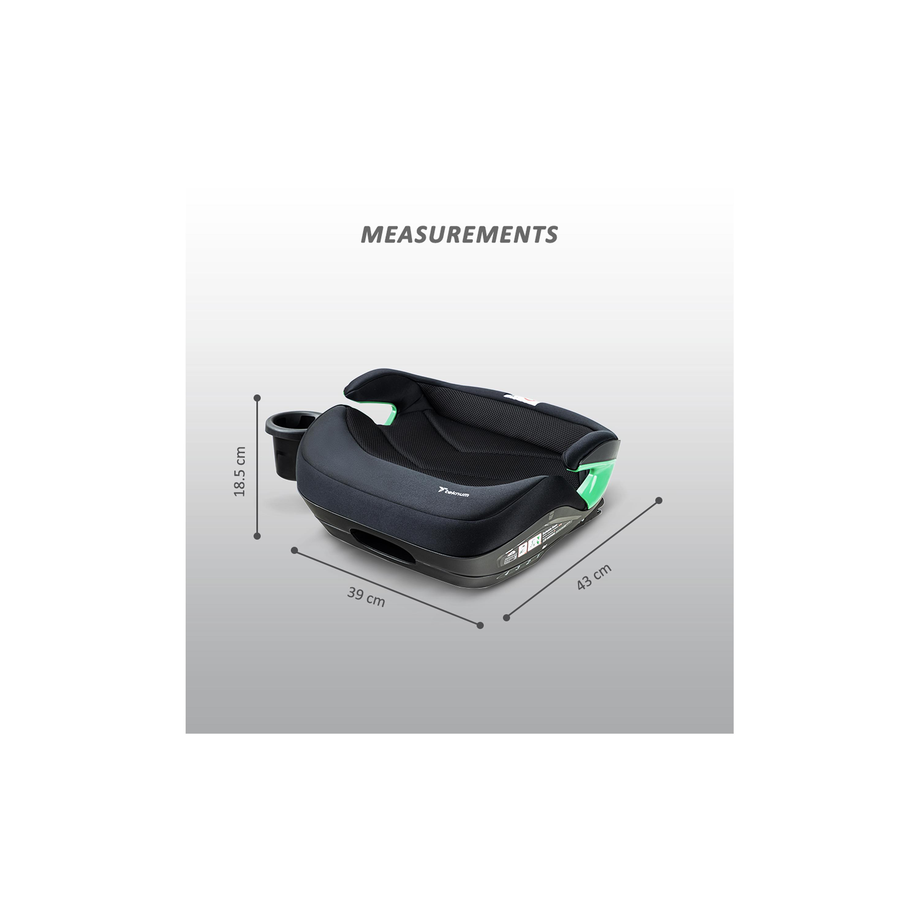 Teknum I-Size Booster Car Seat with 4 Reclining Mode & Isofix-baby-gear-carseats-image-16