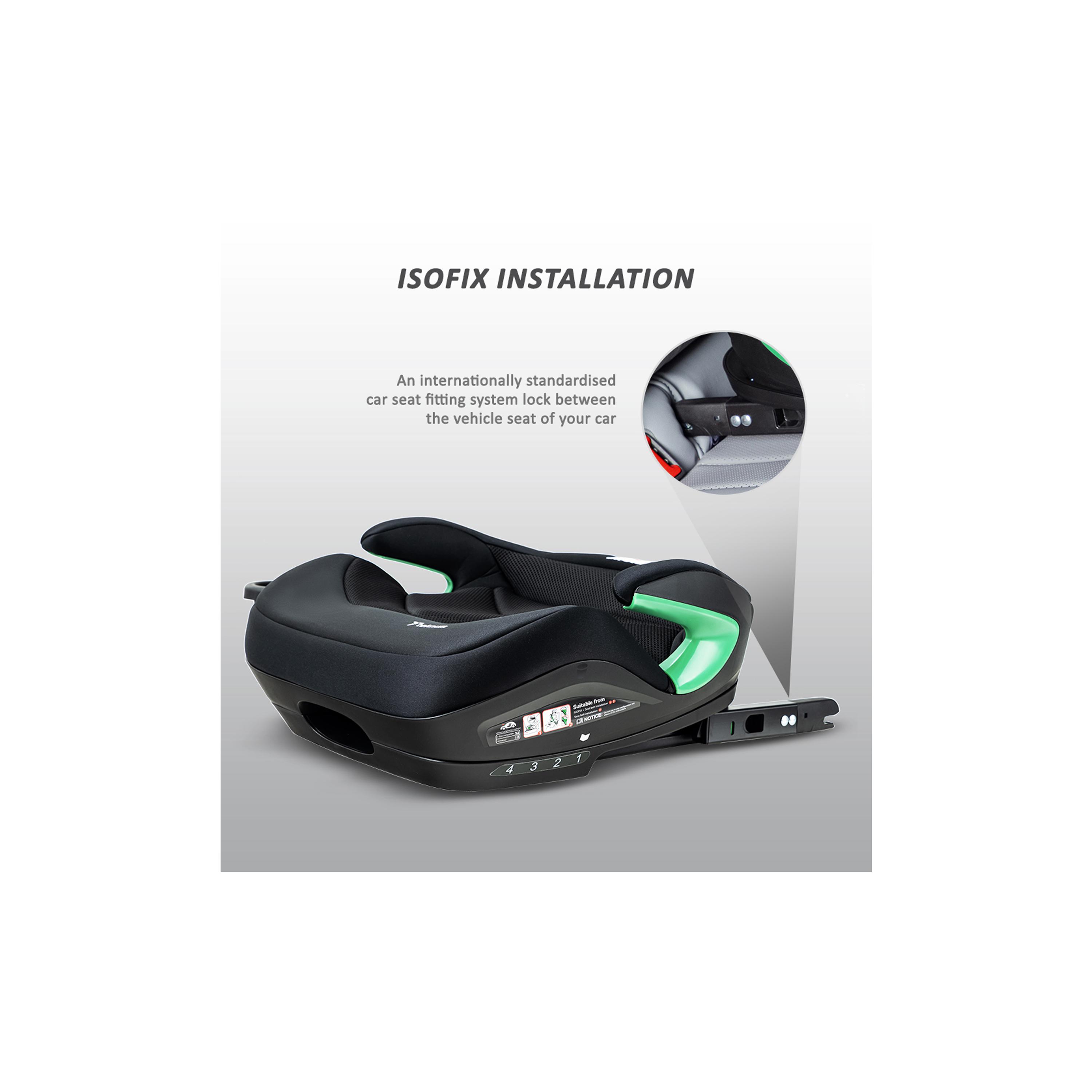 Teknum I-Size Booster Car Seat with 4 Reclining Mode & Isofix-baby-gear-carseats-image-6