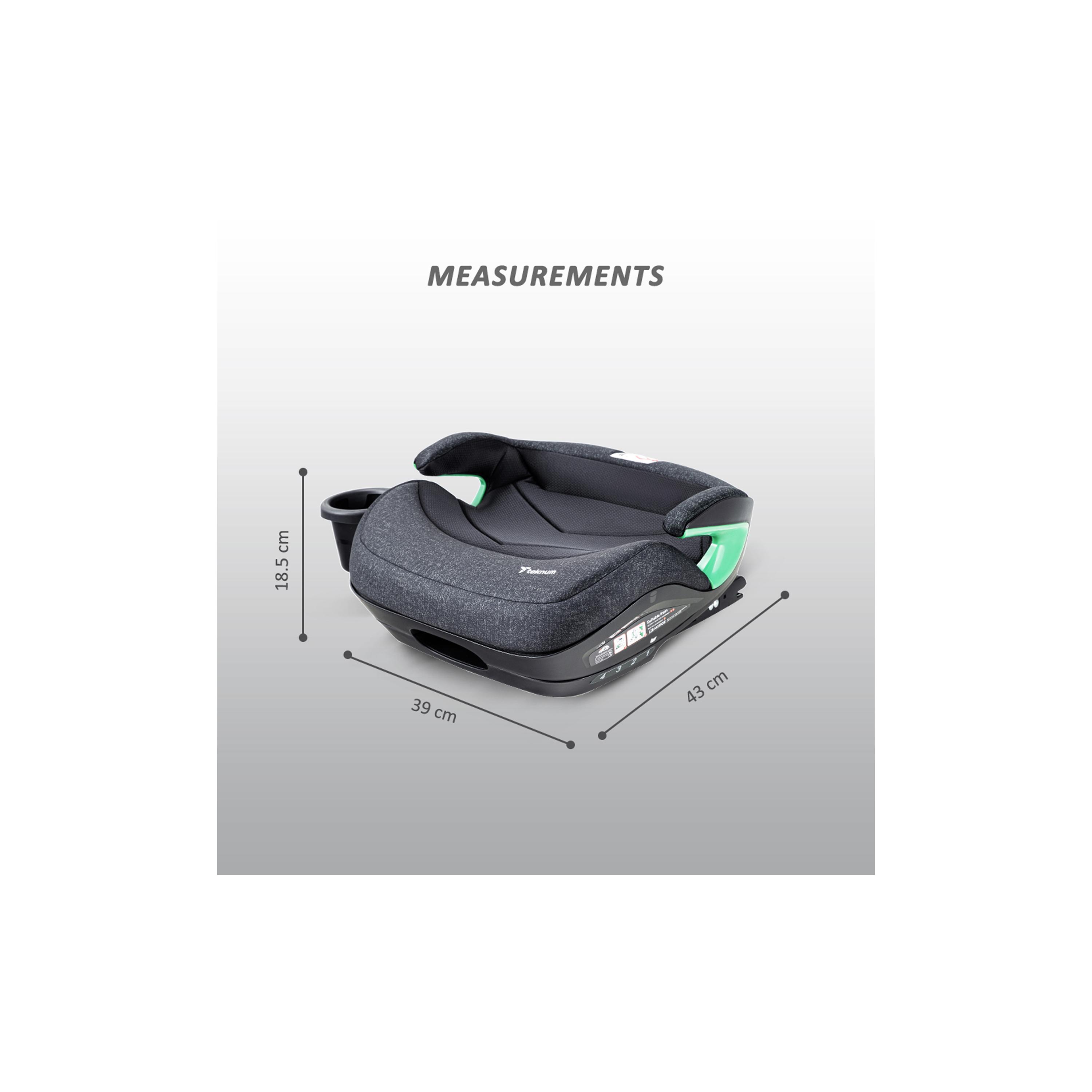 Teknum I-Size Booster Car Seat with 4 Reclining Mode & Isofix-baby-gear-carseats-image-16