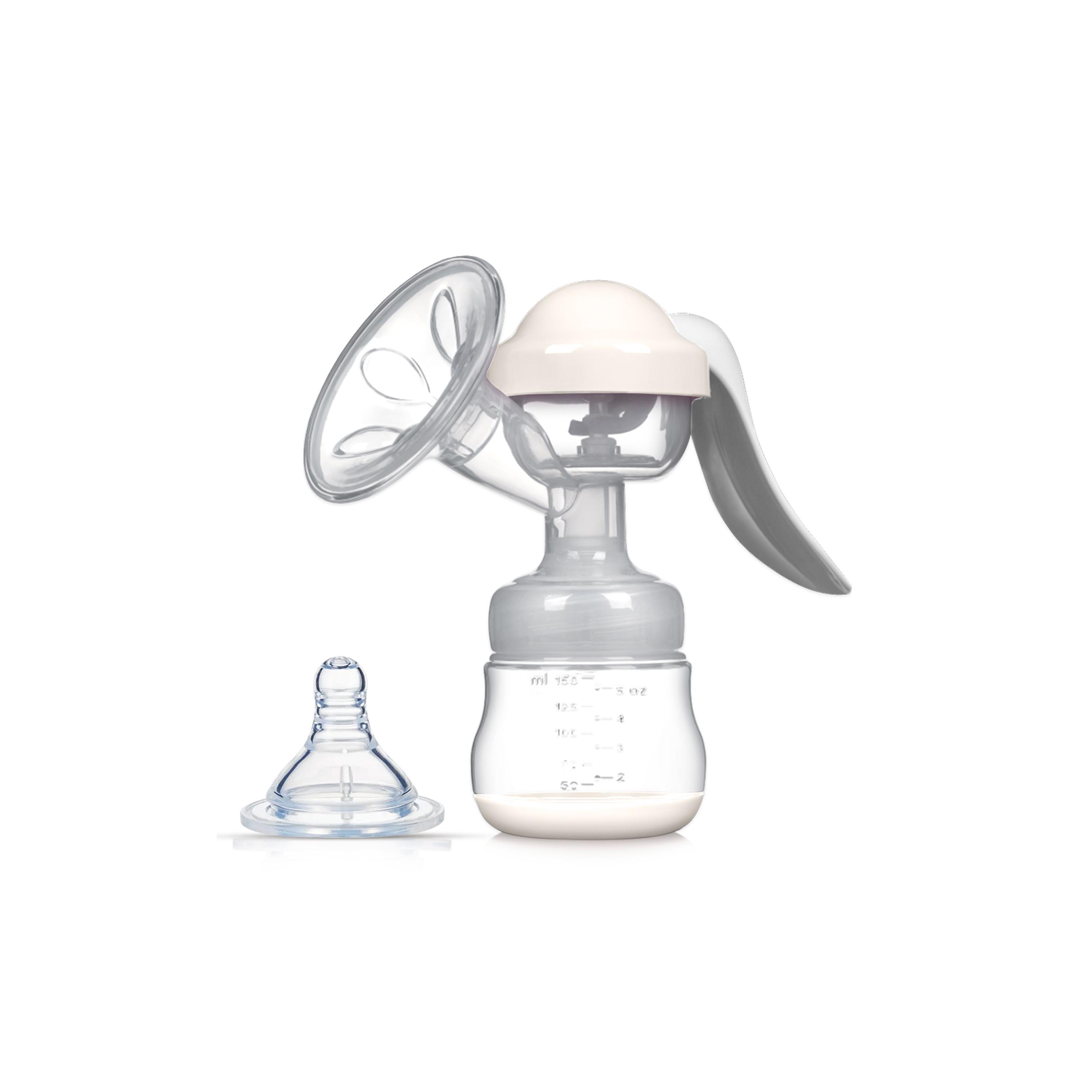 Sunveno Manual Single Breast Pump - White-baby-feeding-breastfeedingandcare-image-5