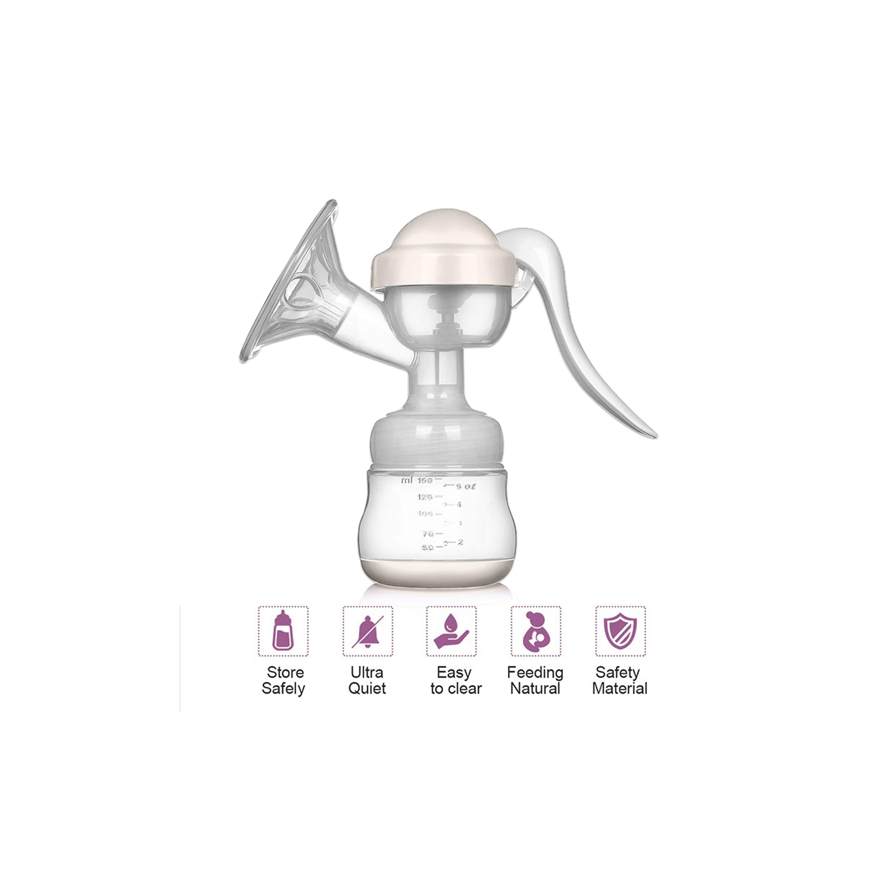 Sunveno Manual Single Breast Pump - White-baby-feeding-breastfeedingandcare-image-7