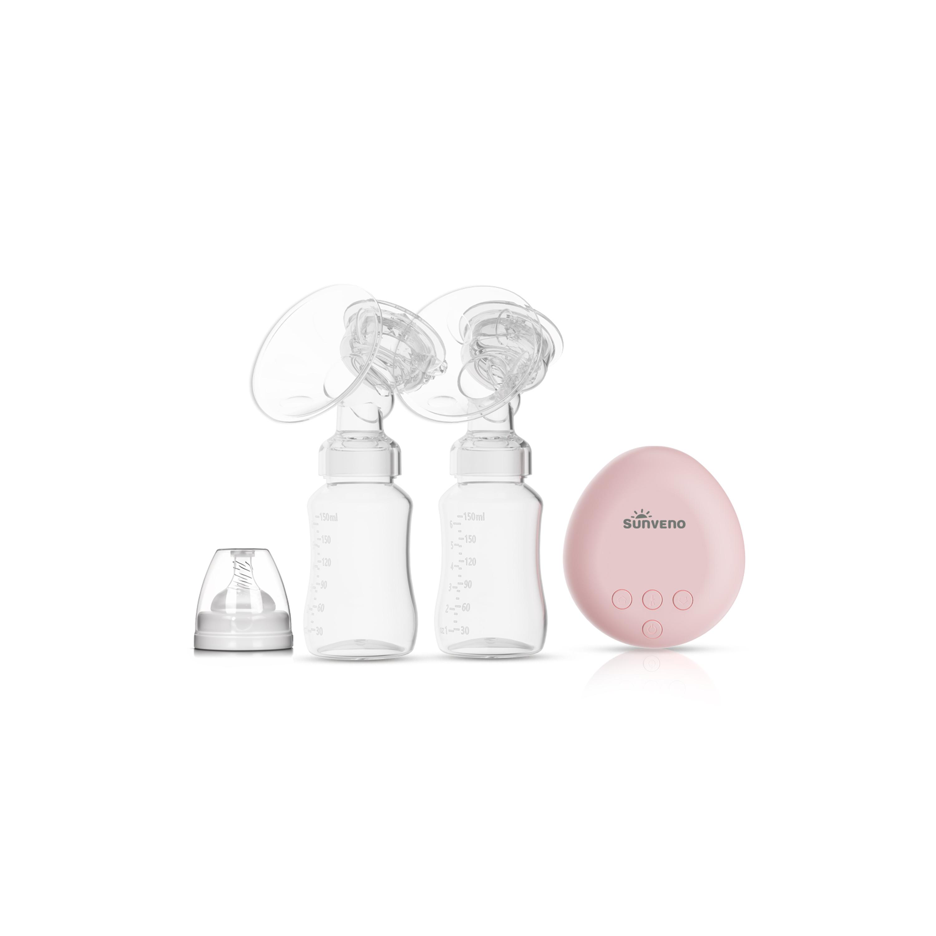 Sunveno Automatic Dual Breast Pump with Controller - White-baby-feeding-breastfeedingandcare-image-1