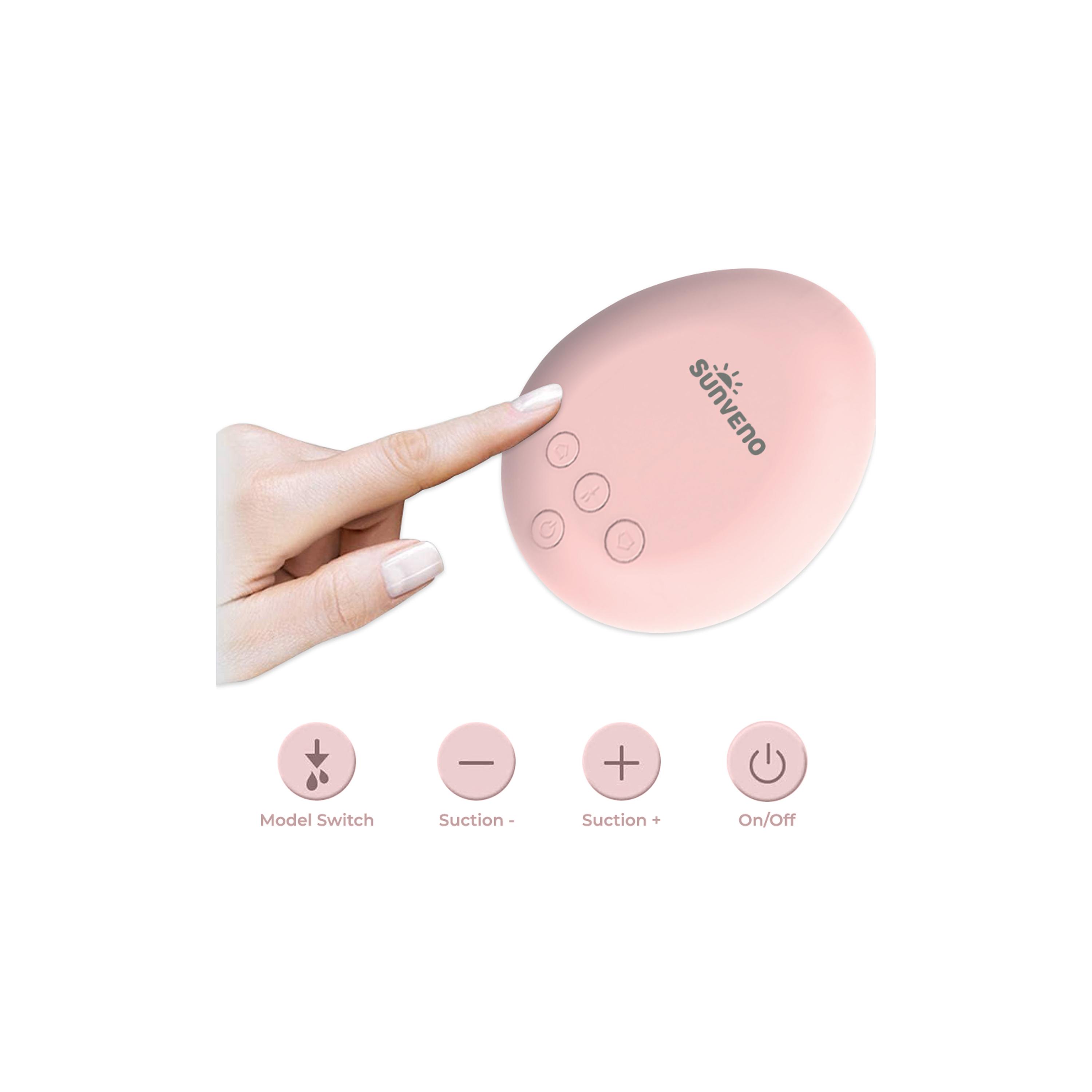 Sunveno Automatic Dual Breast Pump with Controller - White-baby-feeding-breastfeedingandcare-image-7