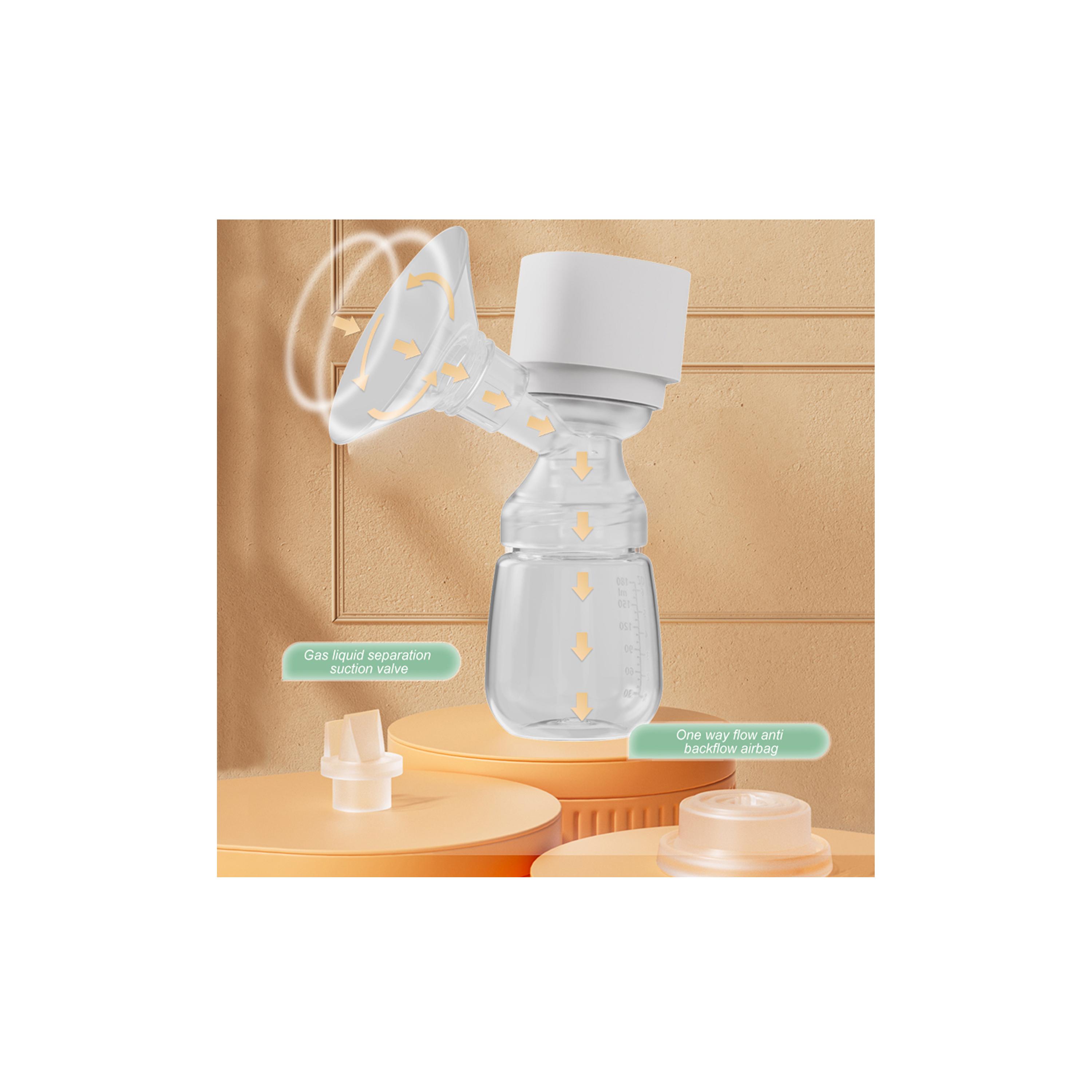 Sunveno Automatic Smart Single Breast Pump with Inbuilt Controller - White-baby-feeding-breastfeedingandcare-image-11