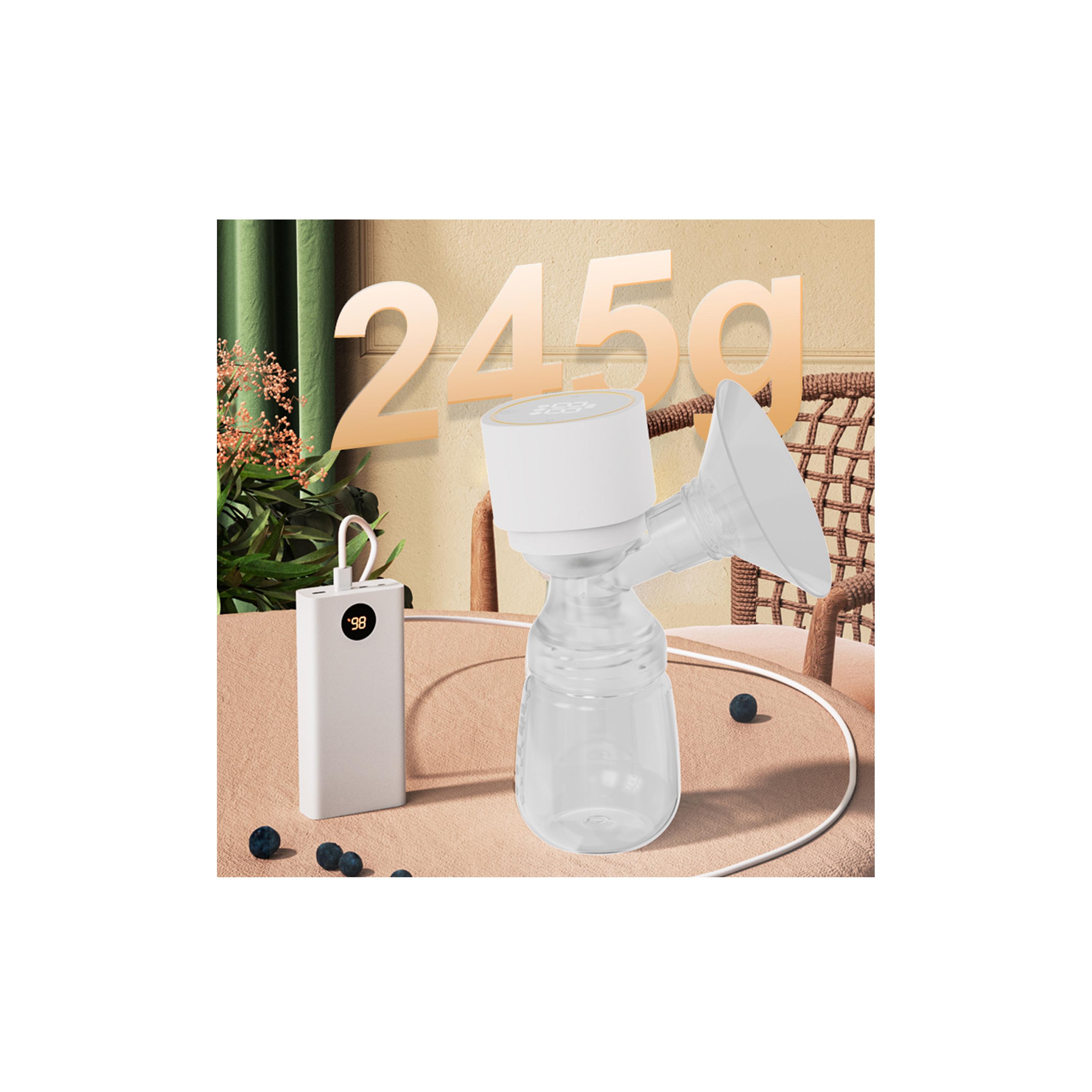 Sunveno Automatic Smart Single Breast Pump with Inbuilt Controller - White-baby-feeding-breastfeedingandcare-image-4