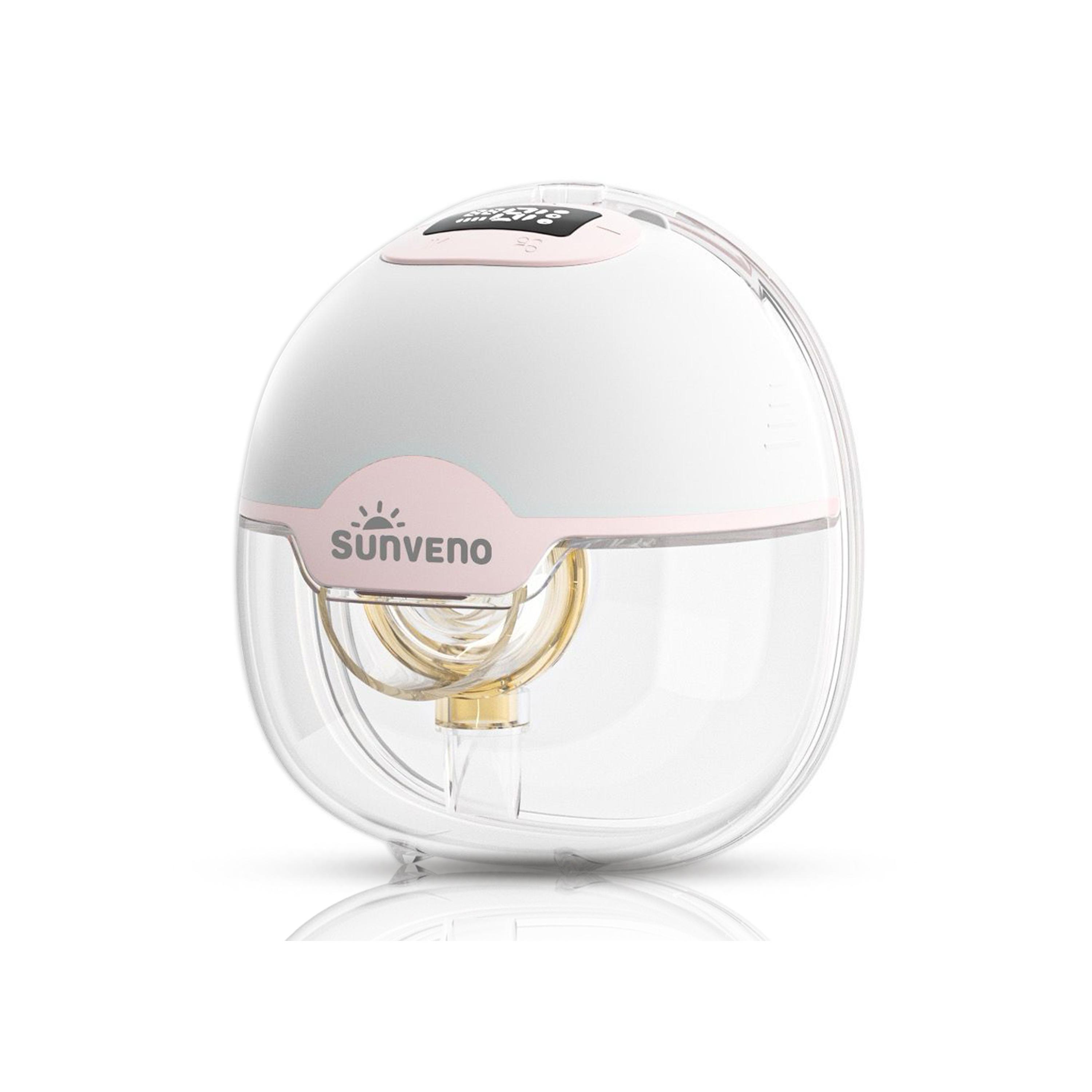 Sunveno Wearable Automatic Smart Breast Pump - White-baby-maternalcare-pregnancypillows-image-1