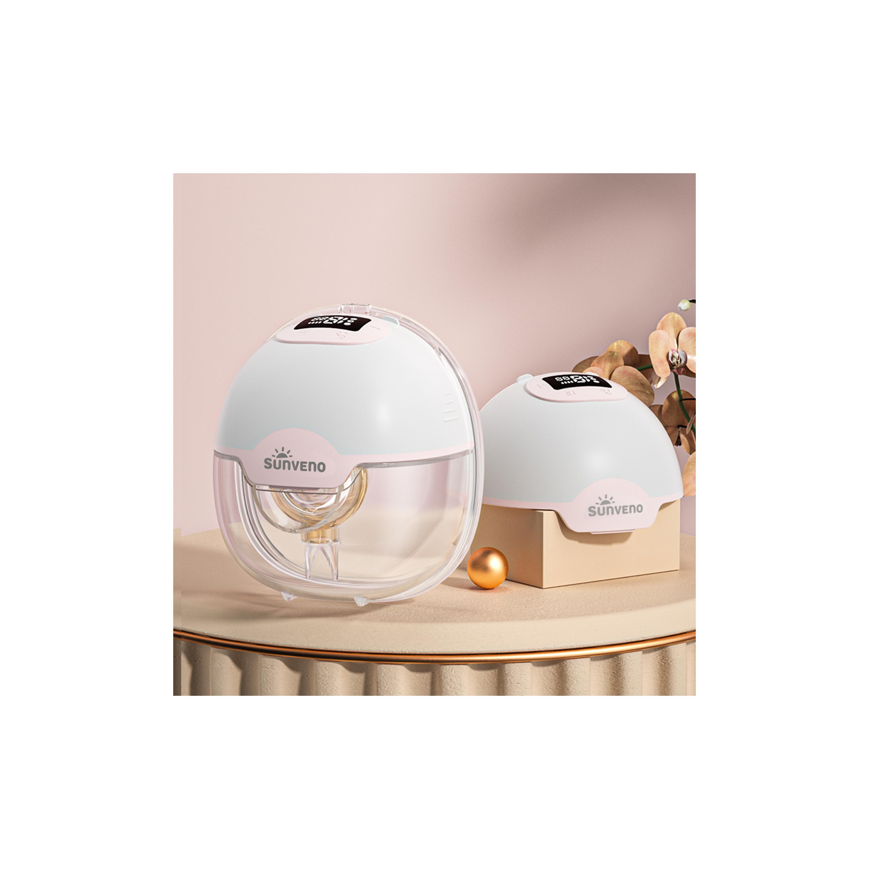 Sunveno Wearable Automatic Smart Breast Pump - White-baby-maternalcare-pregnancypillows-image-10