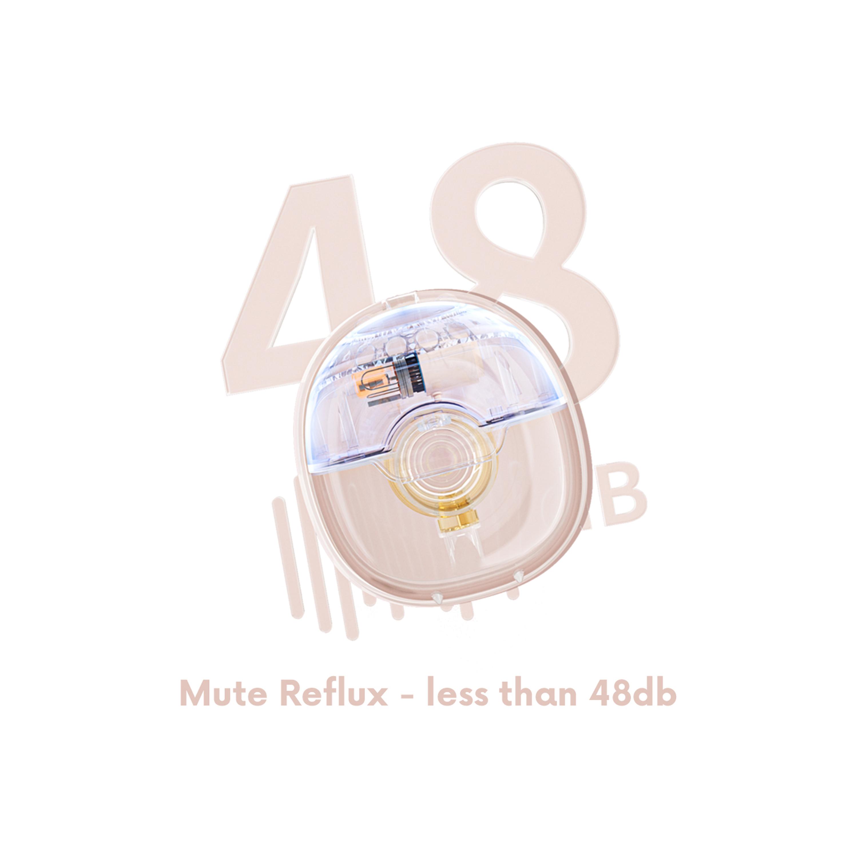 Sunveno Wearable Automatic Smart Breast Pump - White-baby-maternalcare-pregnancypillows-image-14