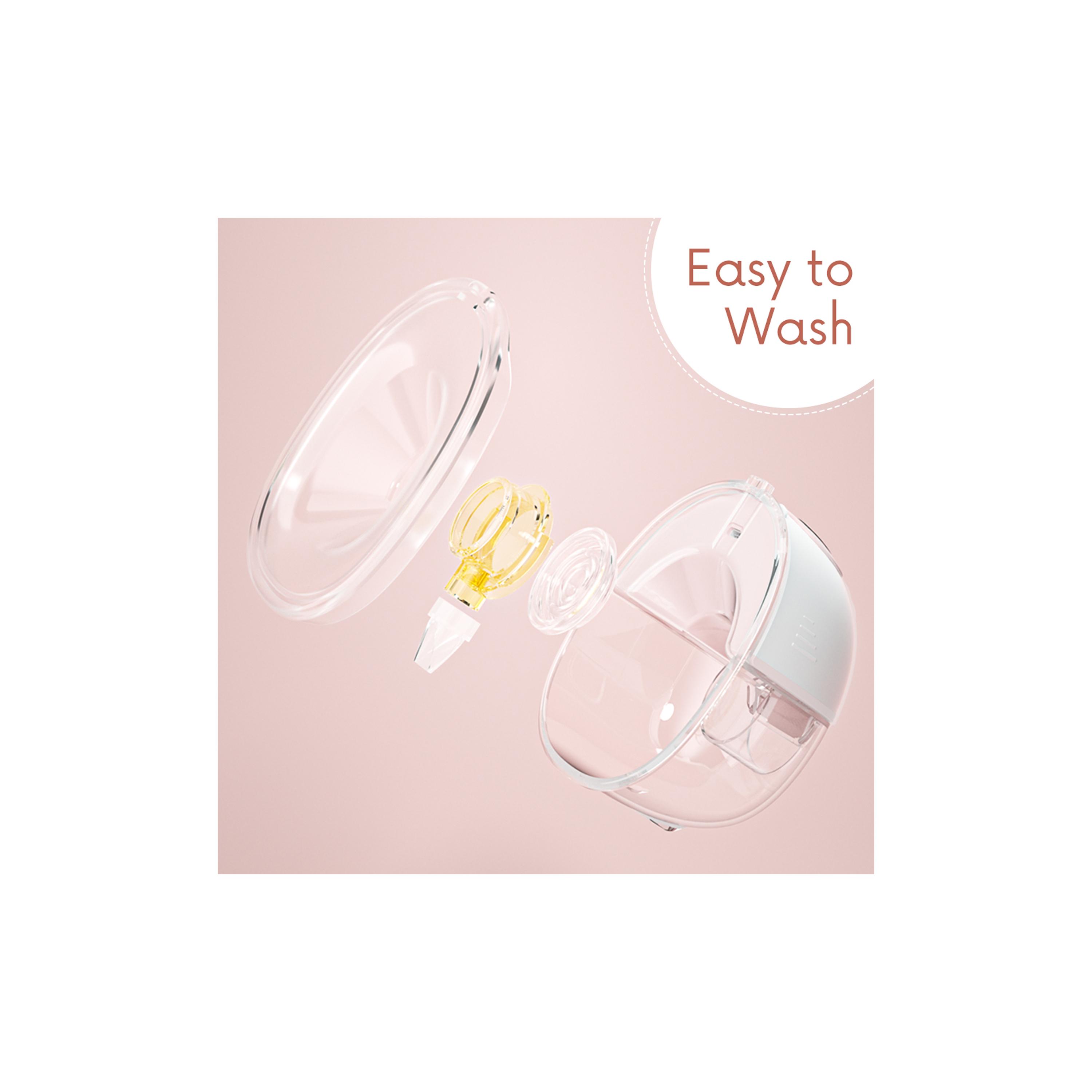 Sunveno Wearable Automatic Smart Breast Pump - White-baby-maternalcare-pregnancypillows-image-15
