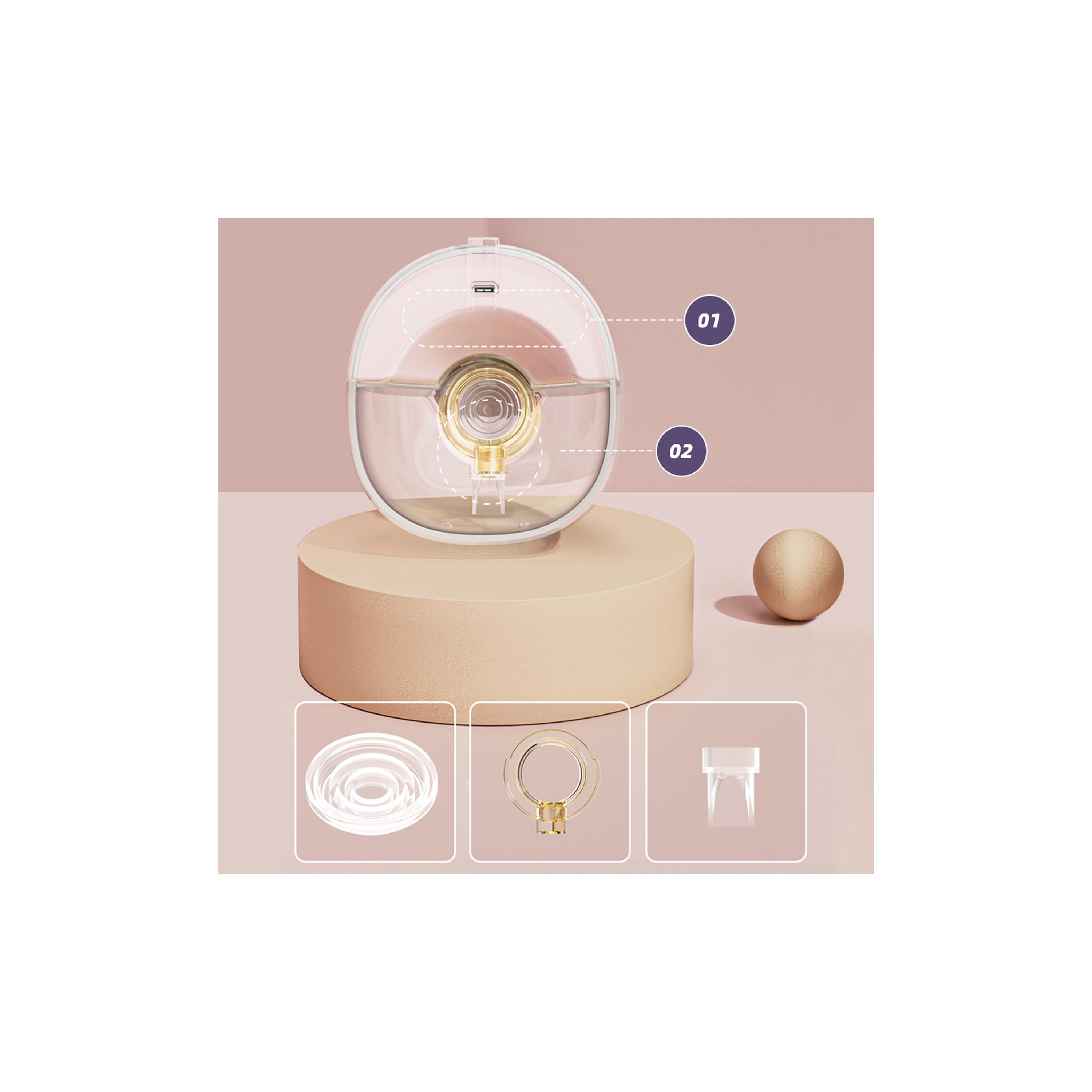Sunveno Wearable Automatic Smart Breast Pump - White-baby-maternalcare-pregnancypillows-image-5