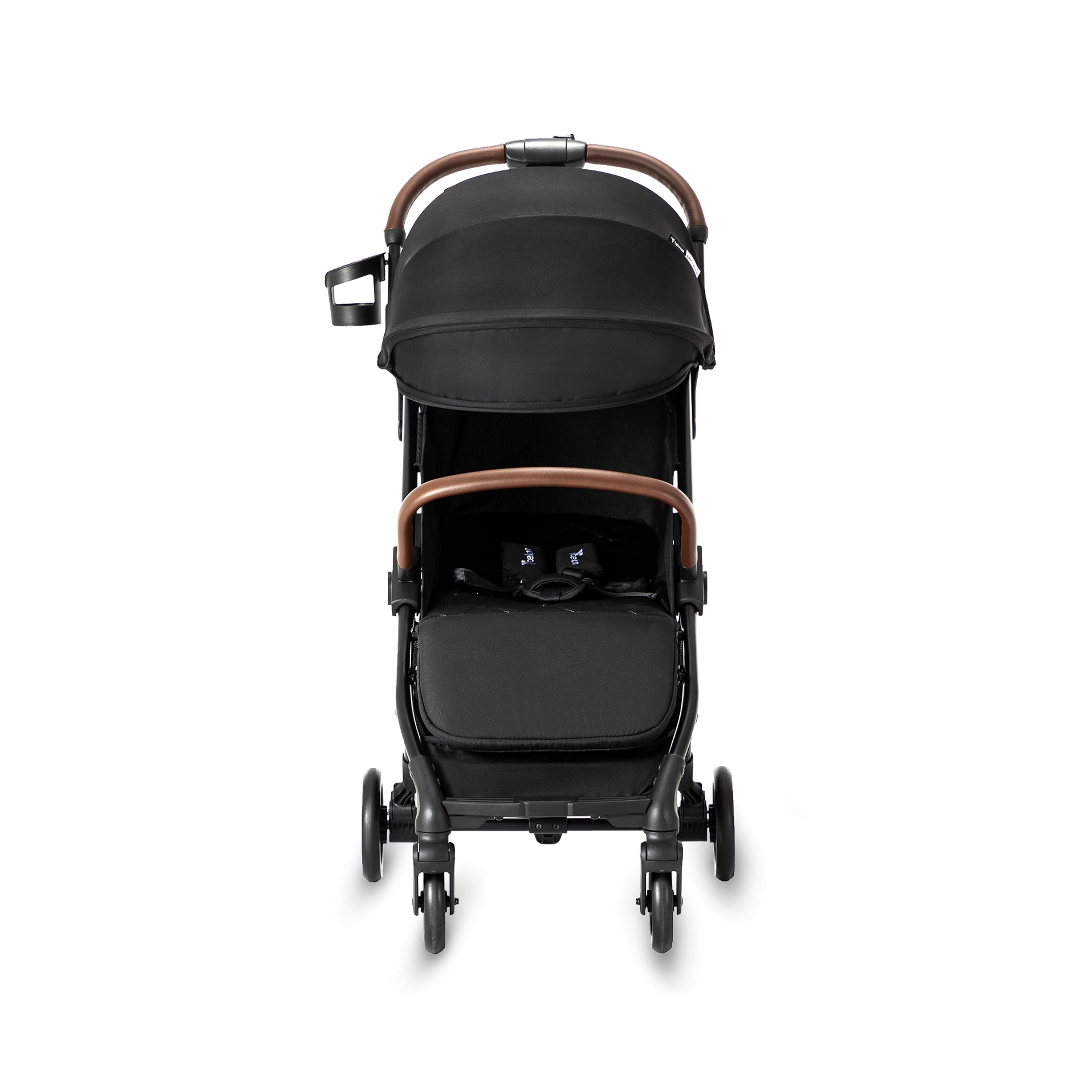 Teknum Travel Explorer 2 Autofold Stroller with Diaper Handbag Set - Grey-baby-gear-strollersandprams-strollers-image-12