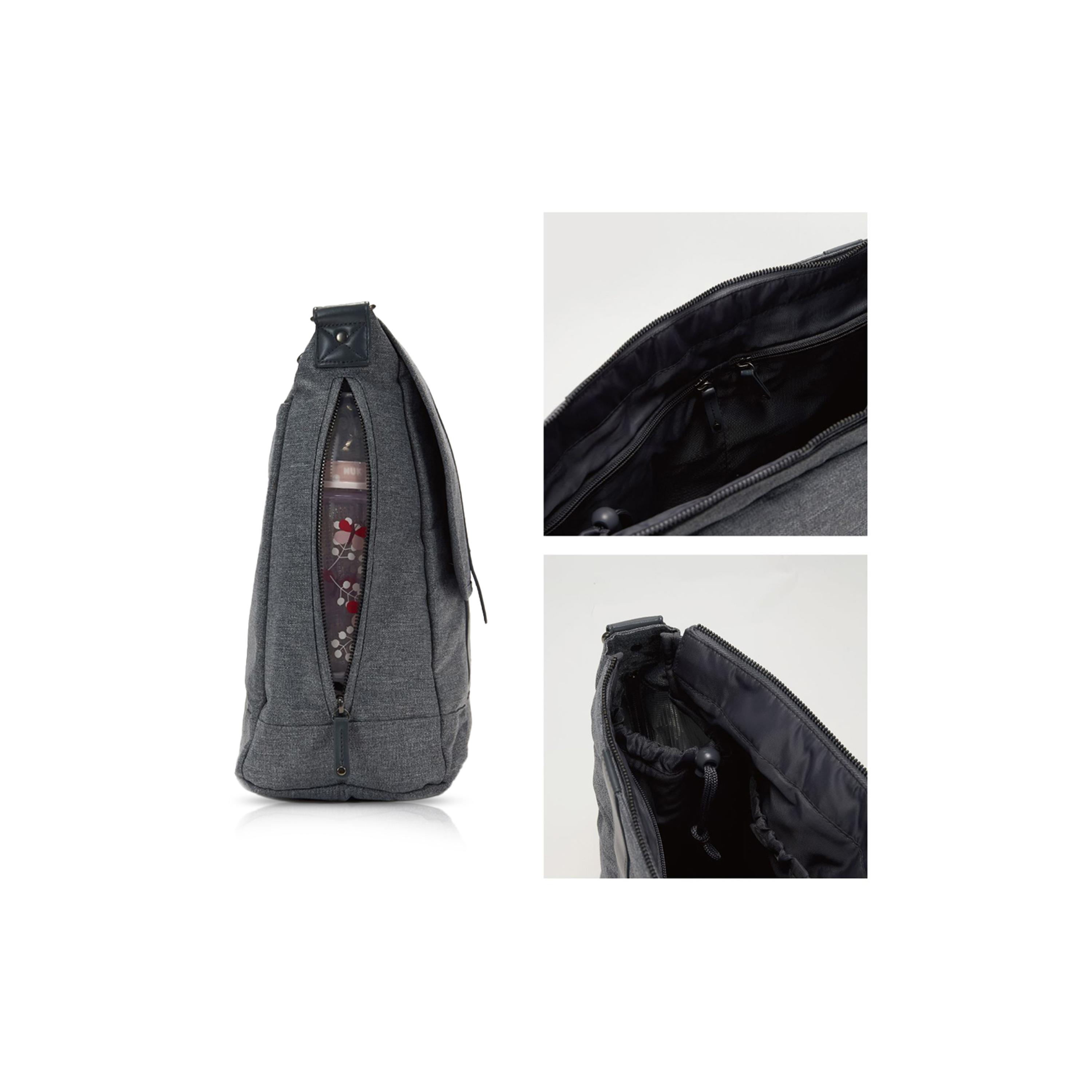 Teknum Travel Explorer 2 Autofold Stroller with Diaper Handbag Set - Grey-baby-gear-strollersandprams-strollers-image-19