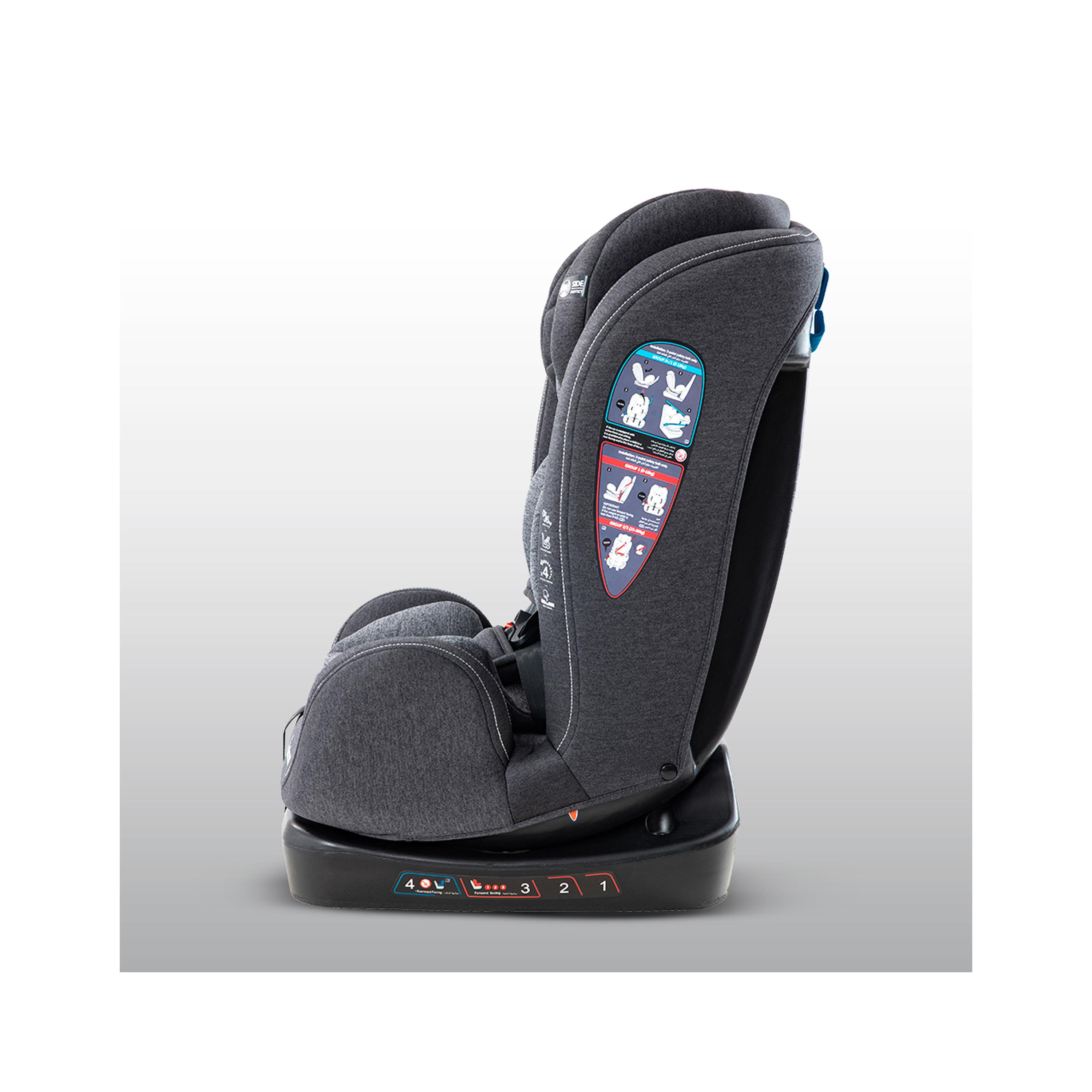 Teknum Evolve 2 Car Seat with Diaper Hand Bag - Grey-baby-gear-carseats-image-22