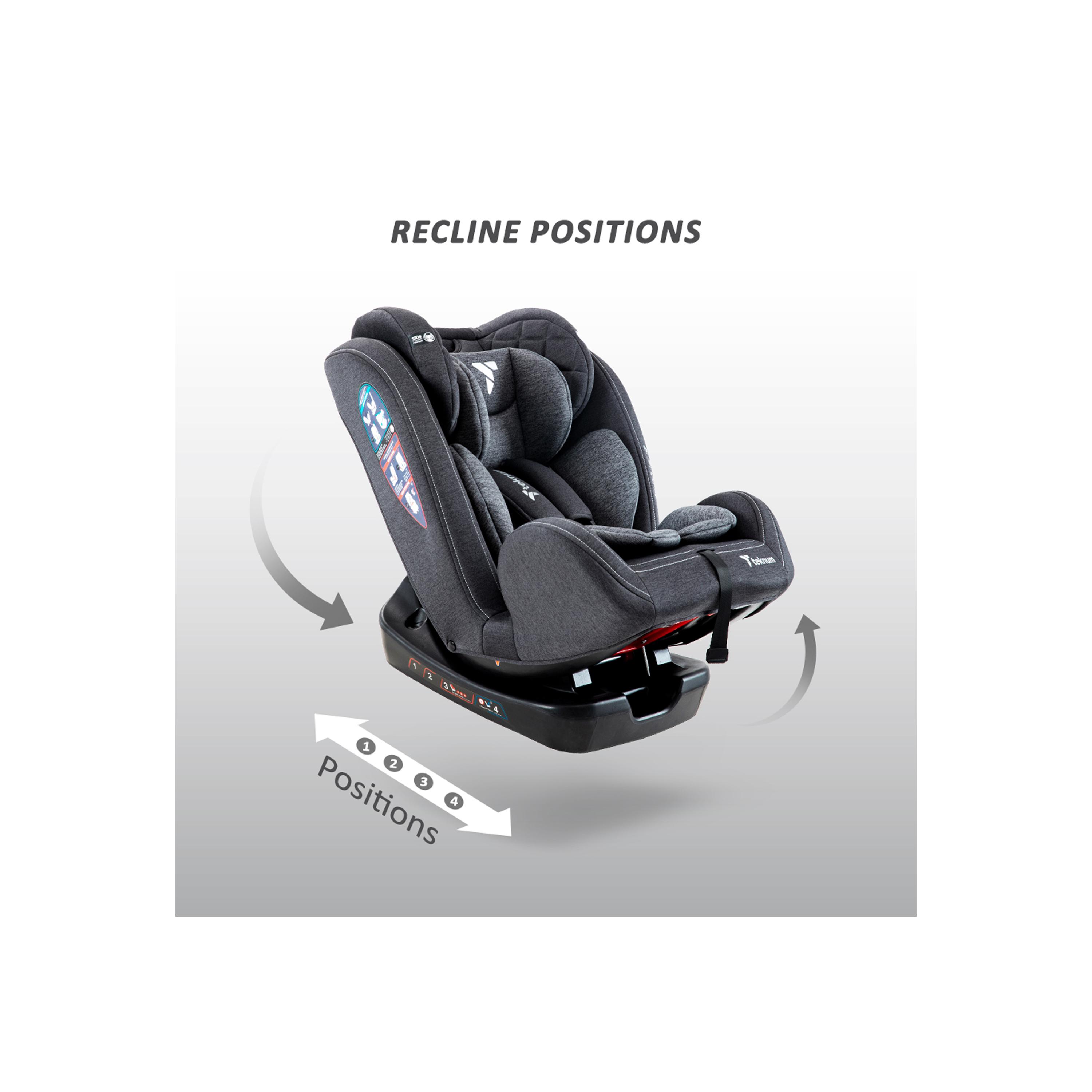 Teknum Evolve 2 Car Seat with Diaper Hand Bag - Grey-baby-gear-carseats-image-25