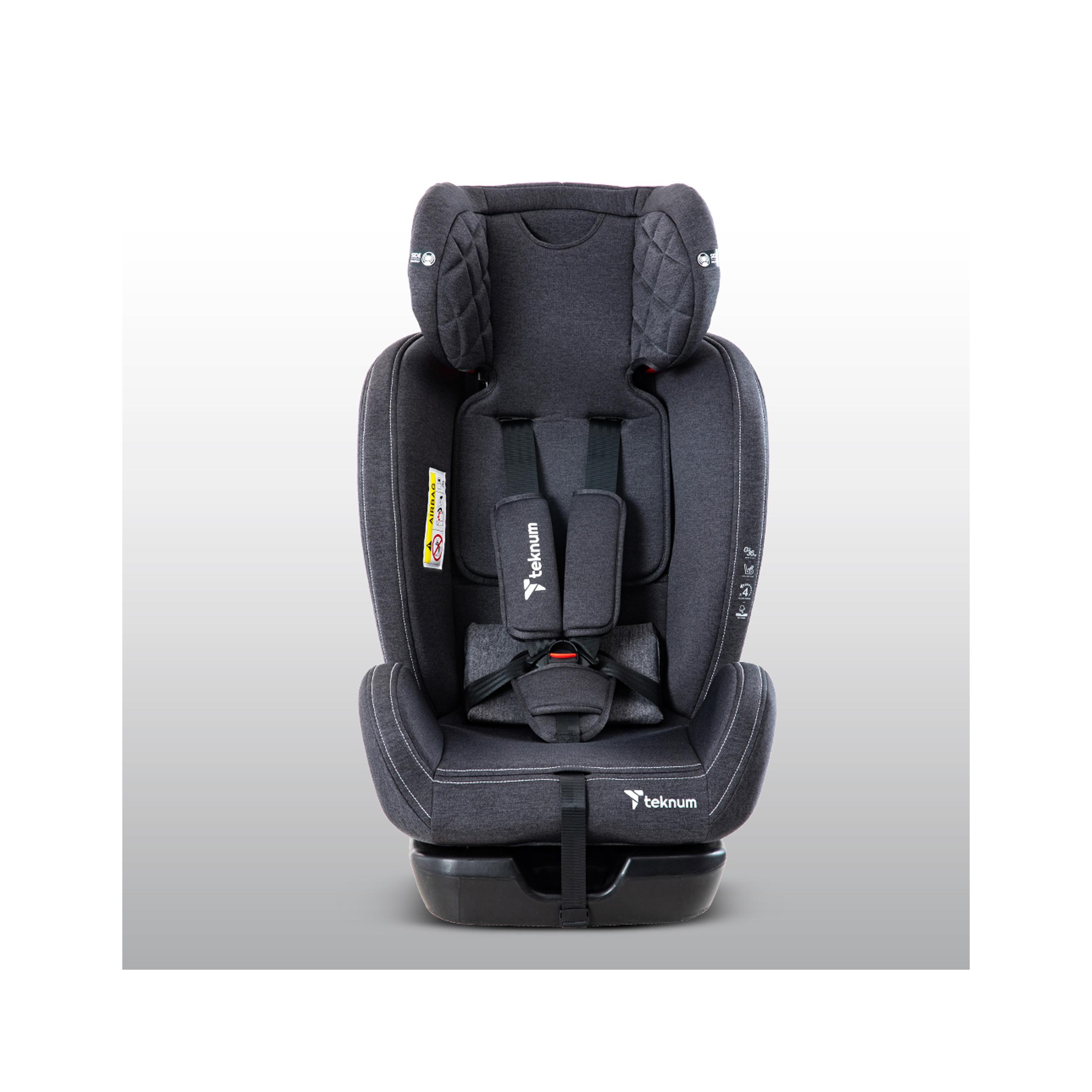 Teknum Evolve 2 Car Seat with Diaper Hand Bag - Grey-baby-gear-carseats-image-4