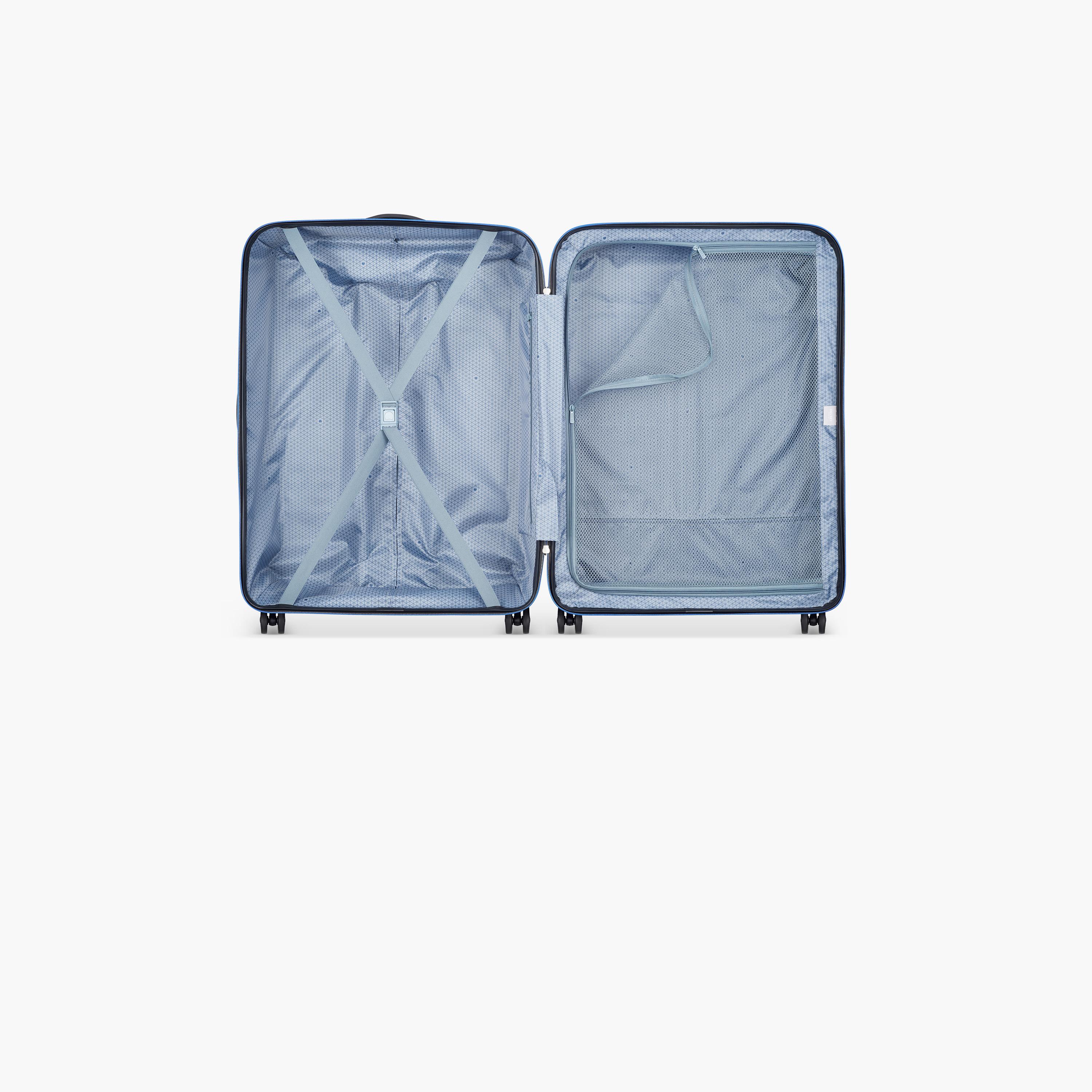 Delsey Paris Iroise Hardcase Expendable Double Wheel Trolley Luggage Bag 76 CM Black-travel-luggagesandbags-luggage-image-6