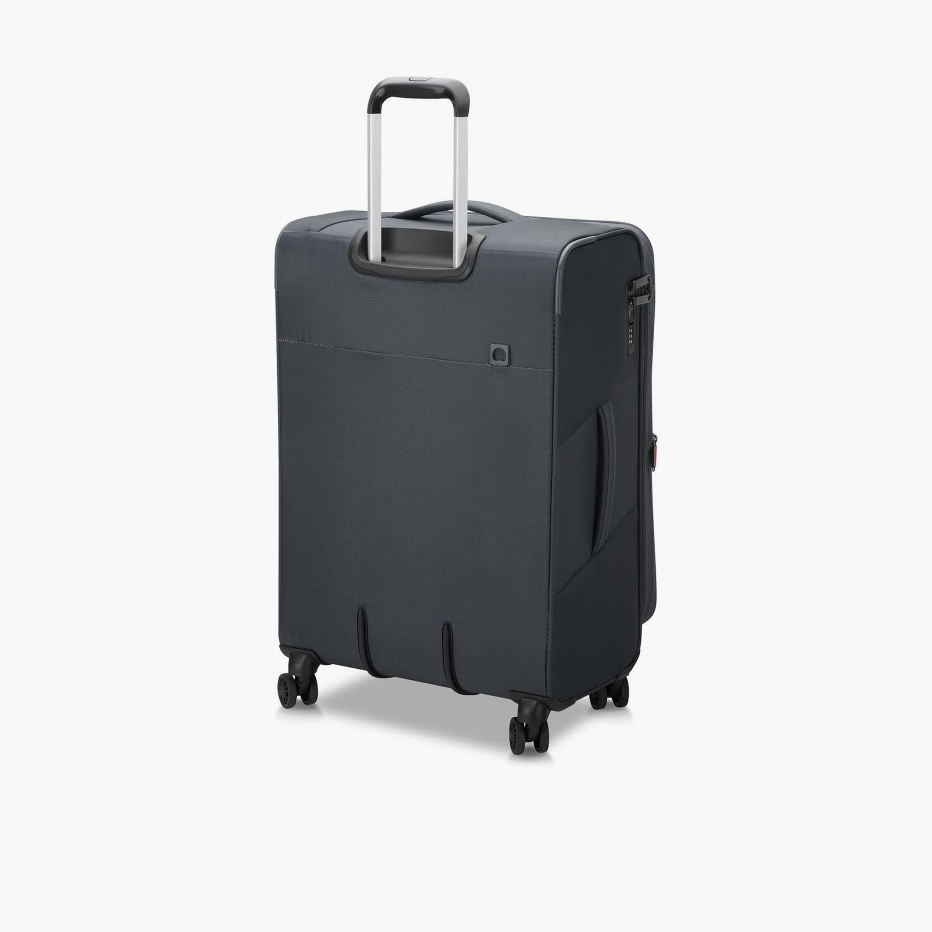 Delsey Paris Maringa Expendable Double Wheel Trolley Luggage Bag 71 CM Black-travel-luggagesandbags-luggage-image-6