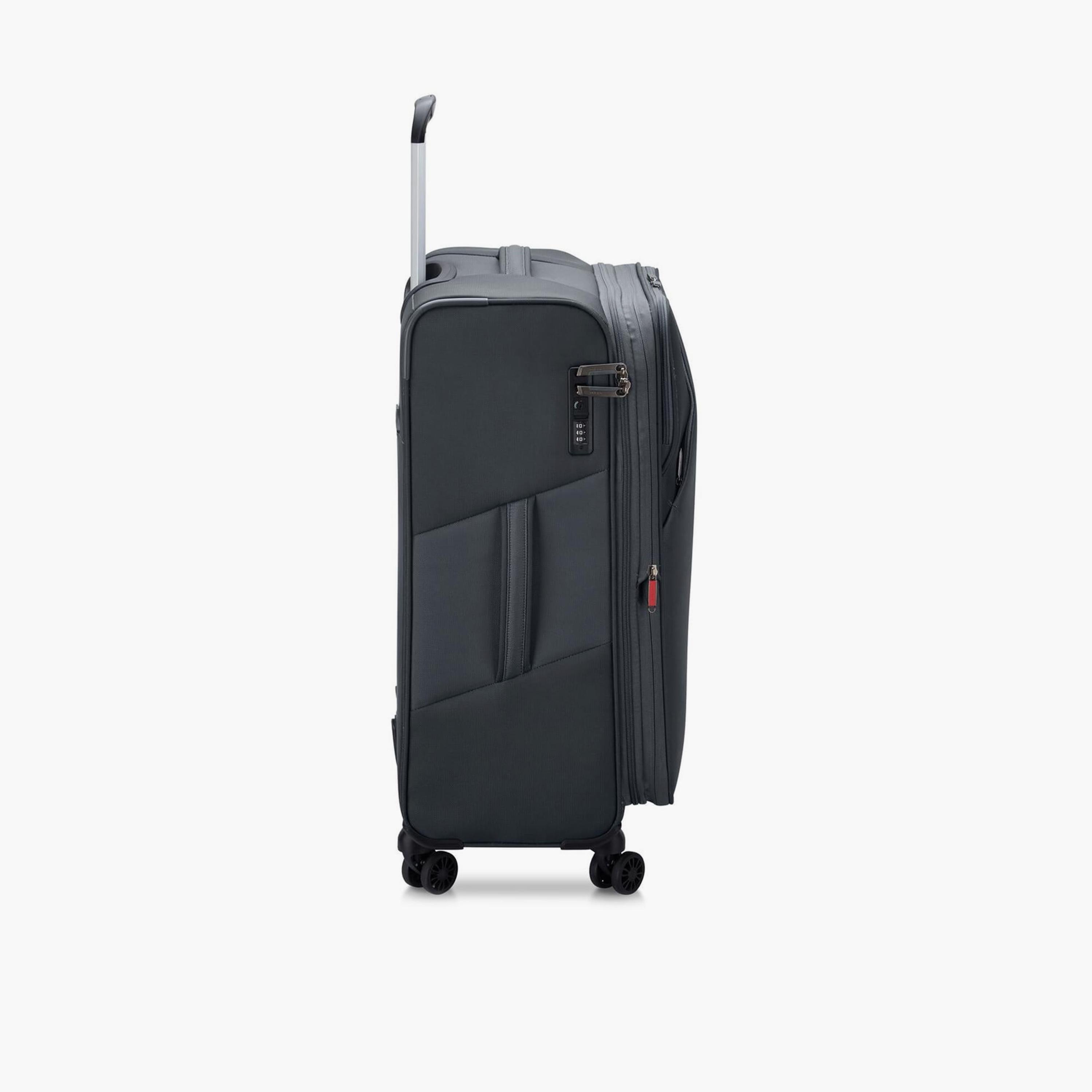 Delsey Paris Maringa Expendable Double Wheel Trolley Luggage Bag 71 CM Black-travel-luggagesandbags-luggage-image-7