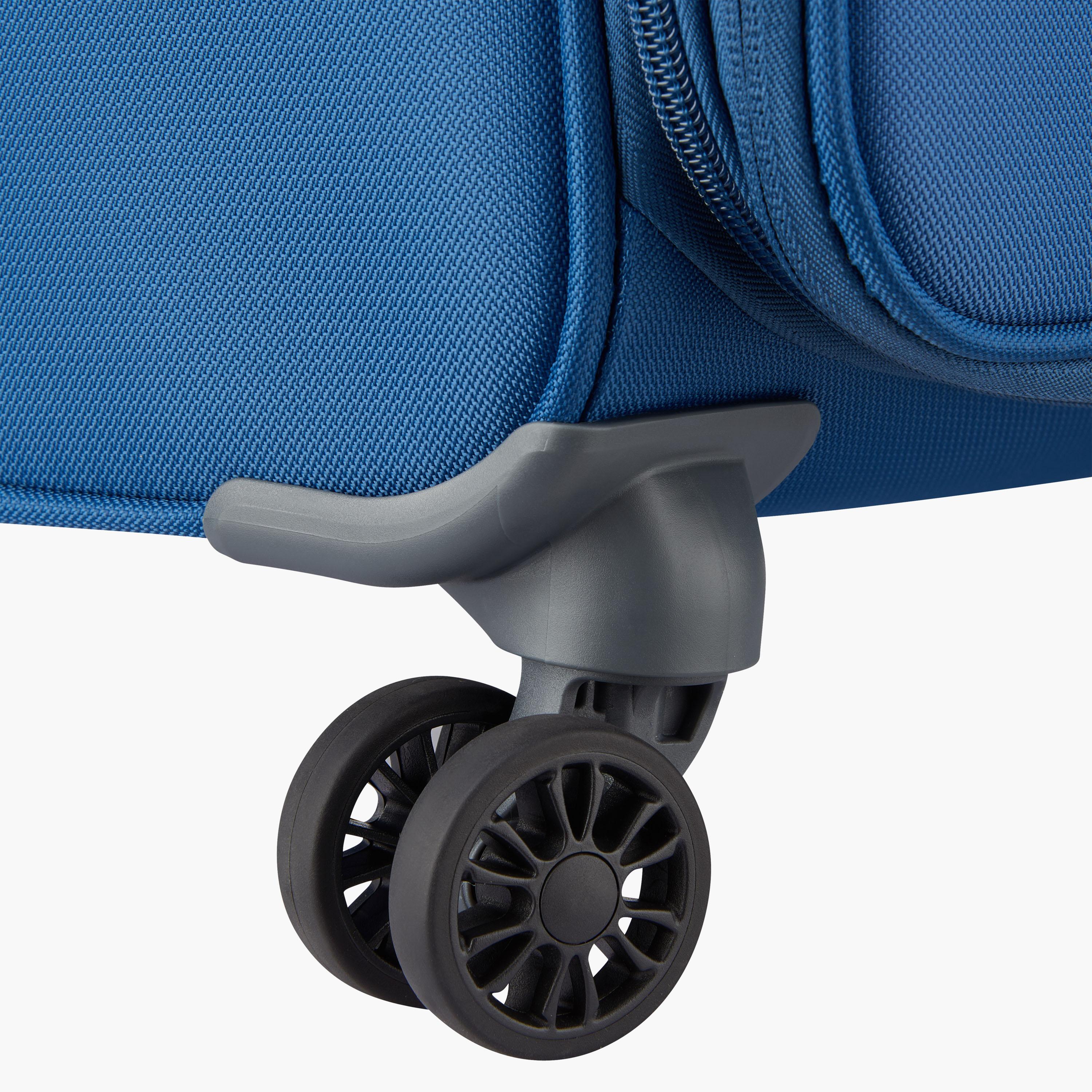 Delsey Paris Maringa Expendable Double Wheel Trolley Luggage Bag 71 CM Blue-travel-luggagesandbags-luggage-image-8