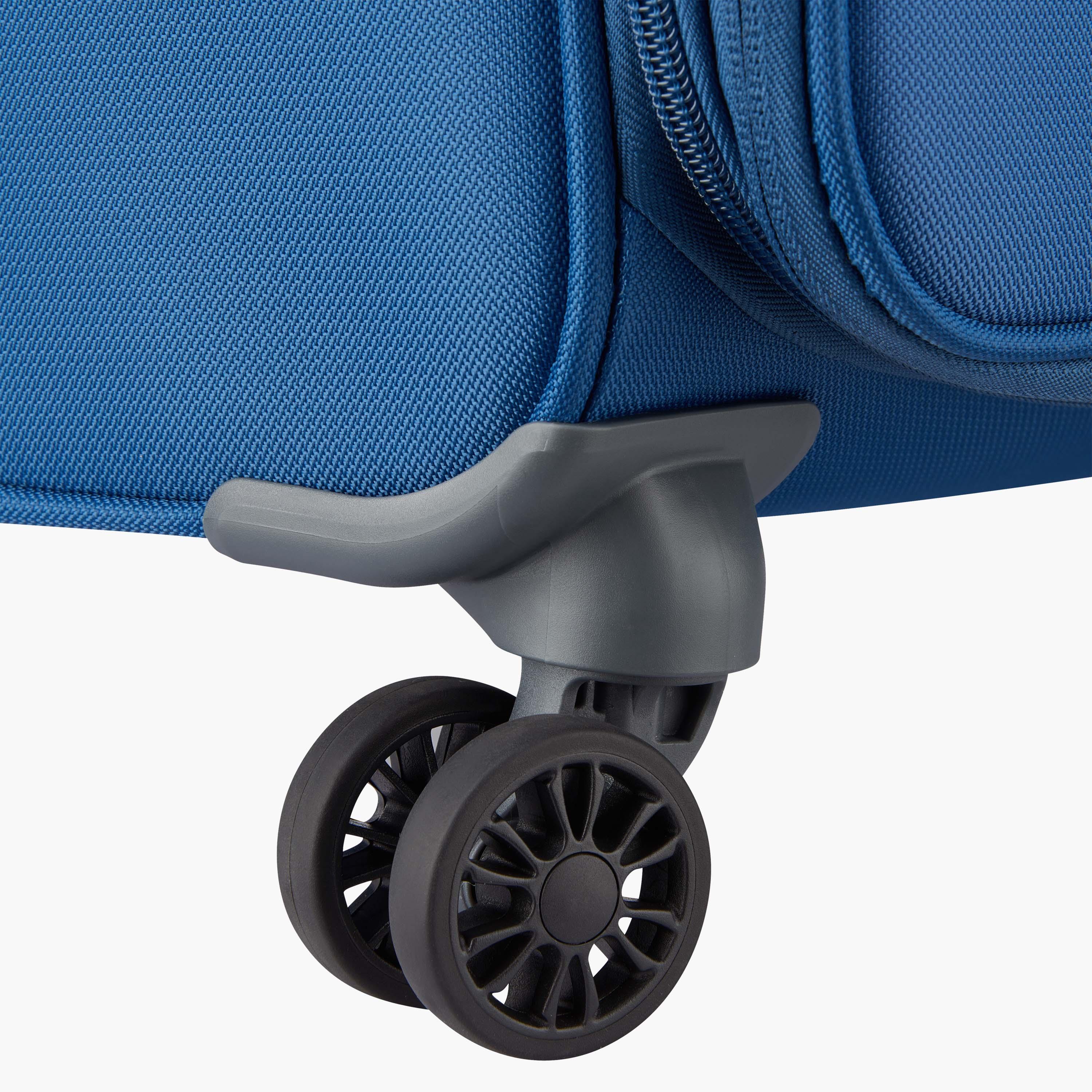 Delsey Paris Maringa Expendable Double Wheel Trolley Luggage Bag 82 CM Blue-travel-luggagesandbags-luggage-image-9