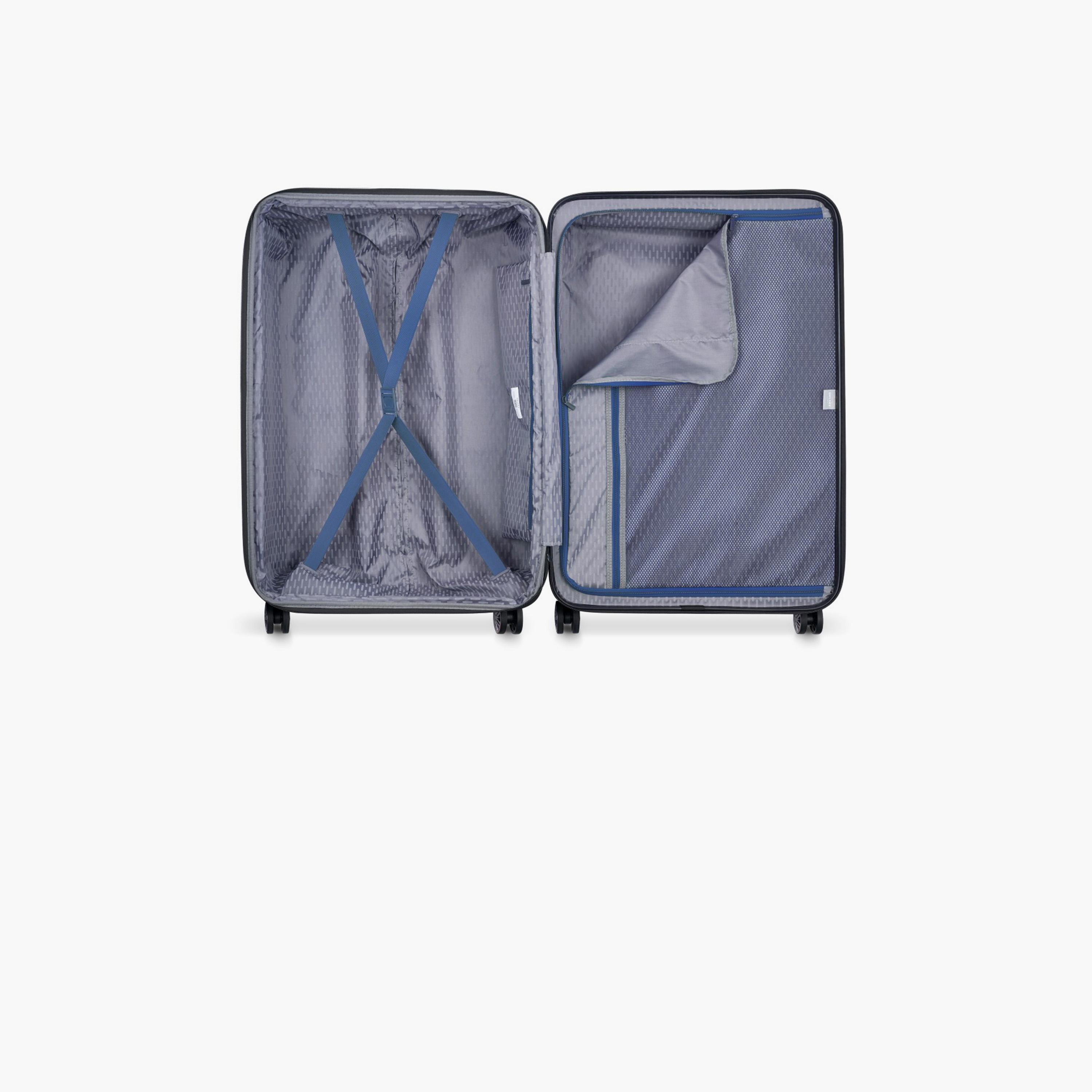 Delsey Paris Air Armour Hardcase Expendable Double Wheel Medium Trolley Suitcase 68 CM Blue-travel-luggagesandbags-luggage-image-6