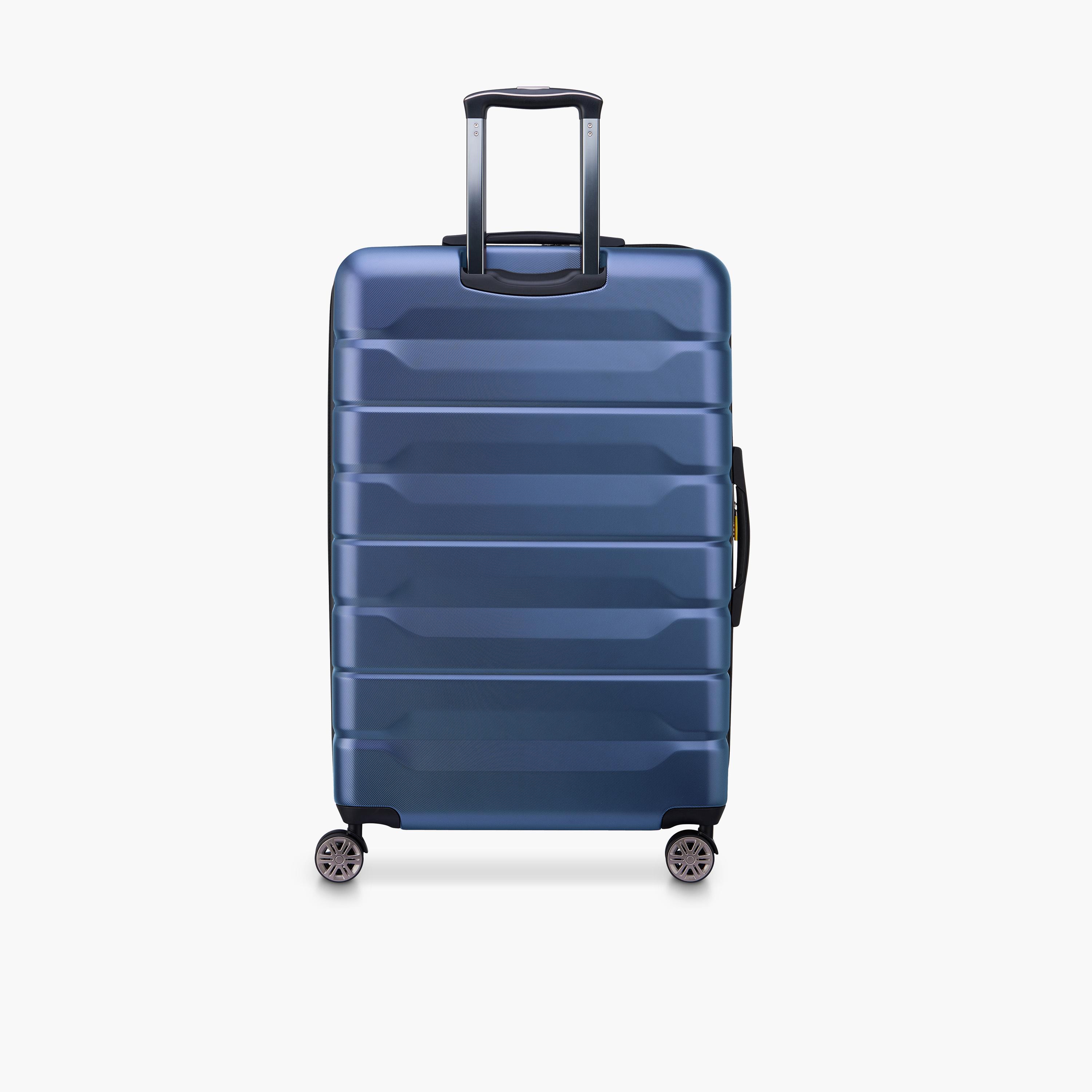 Delsey Paris Air Armour Hardcase Expendable Double Wheel Large Trolley Suitcase 78 CM Blue-travel-luggagesandbags-luggage-image-6