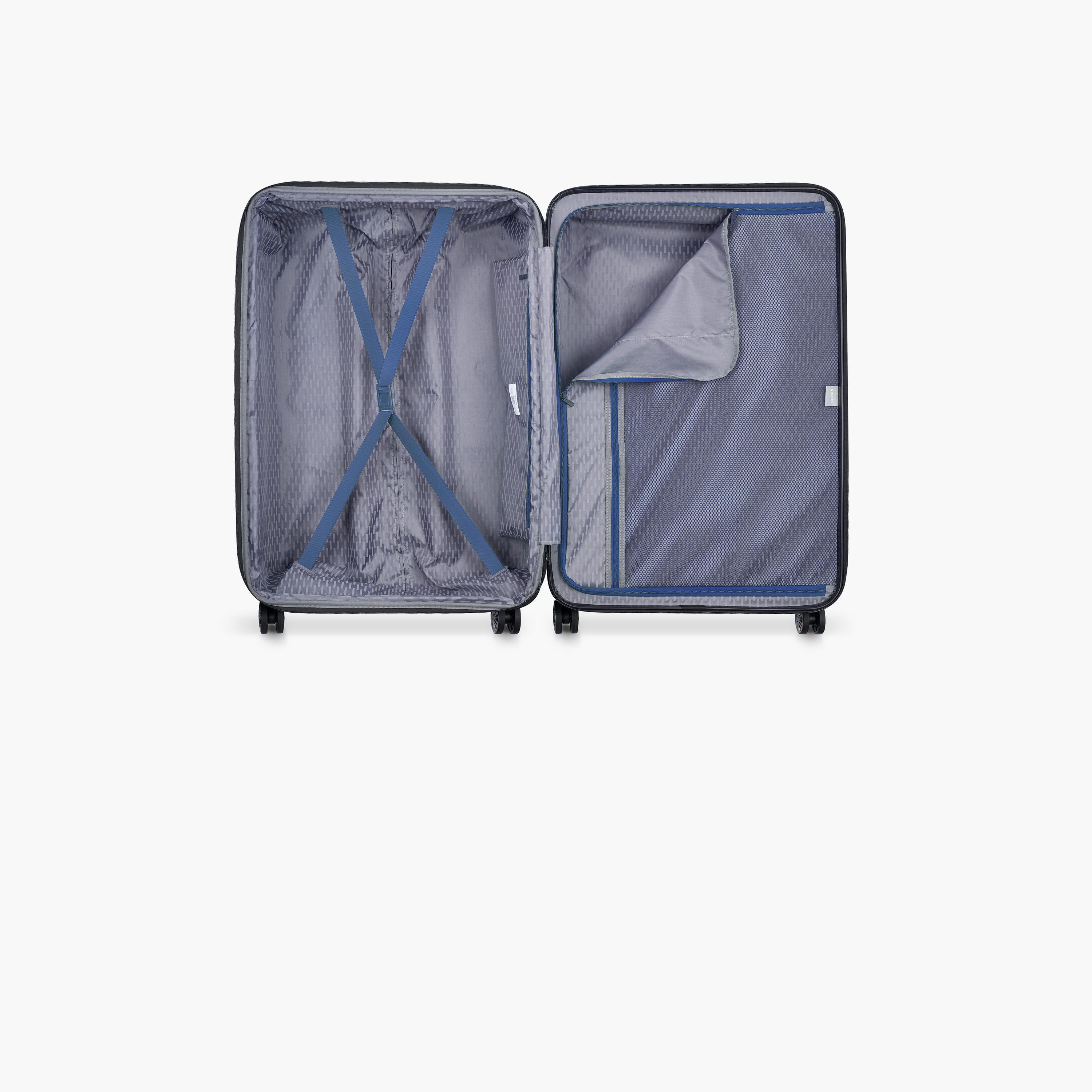 Delsey Paris Air Armour Hardcase Expendable Double Wheel Large Trolley Suitcase 78 CM Blue-travel-luggagesandbags-luggage-image-7
