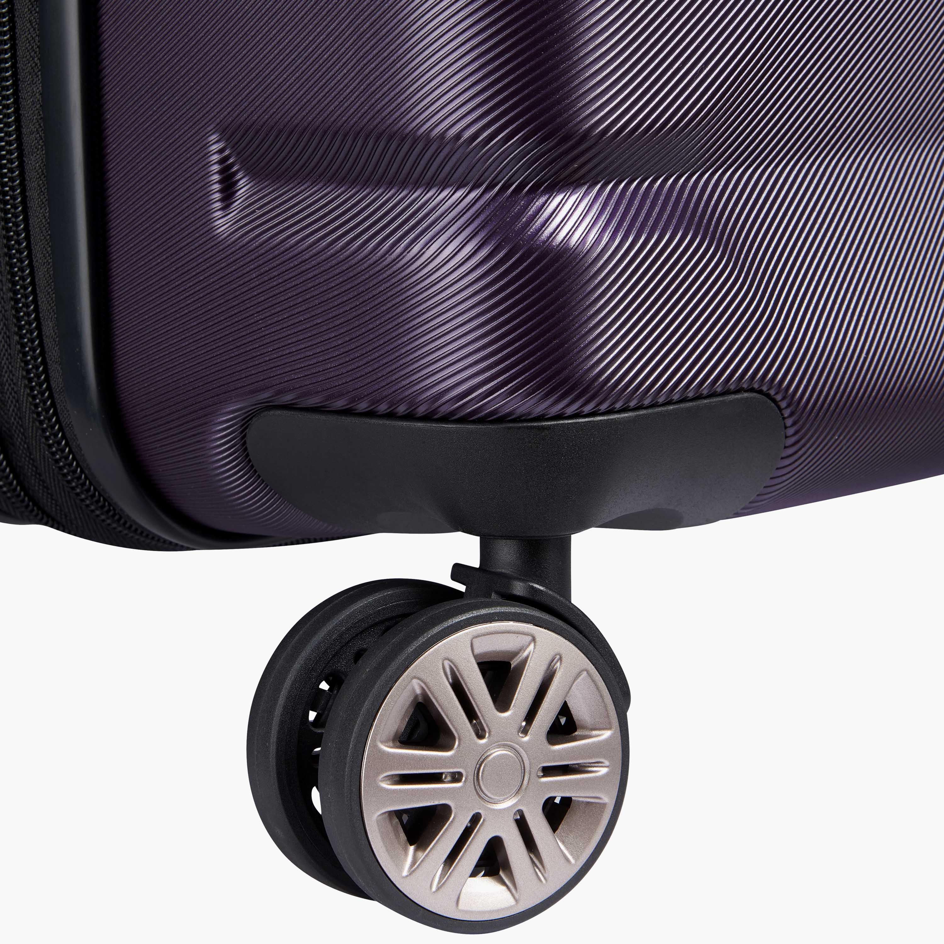 Delsey Paris Air Armour Hardcase Expendable Double Wheel Medium Trolley Suitcase 68 CM purple-travel-luggagesandbags-luggage-image-12