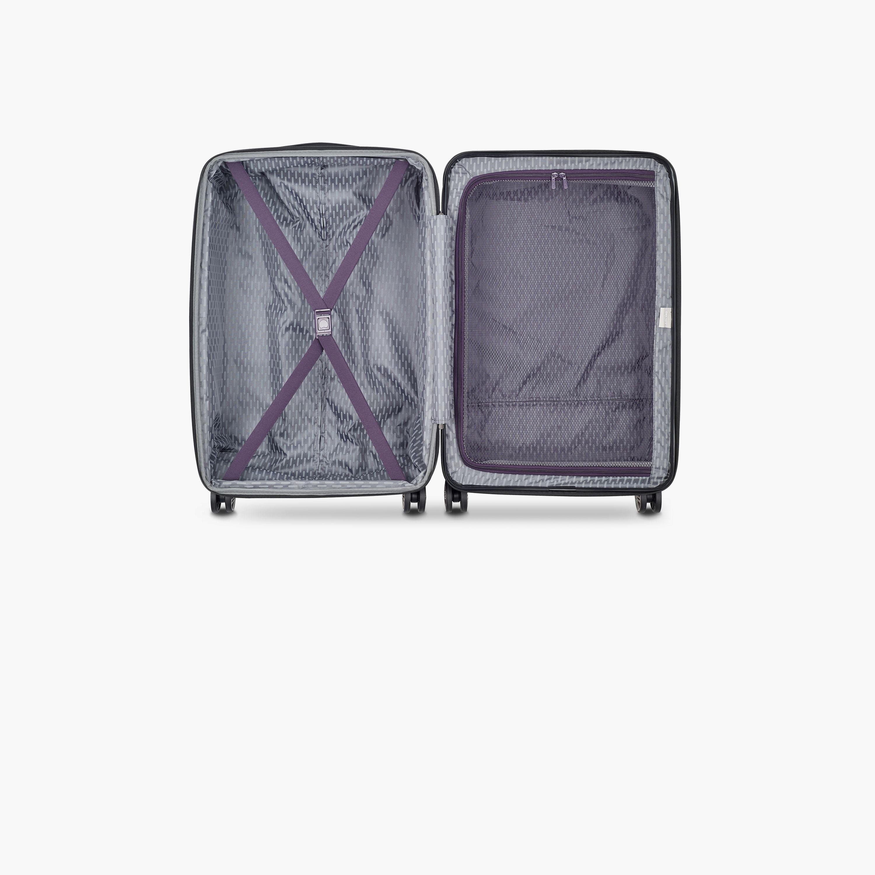 Delsey Paris Air Armour Hardcase Expendable Double Wheel Medium Trolley Suitcase 68 CM purple-travel-luggagesandbags-luggage-image-9