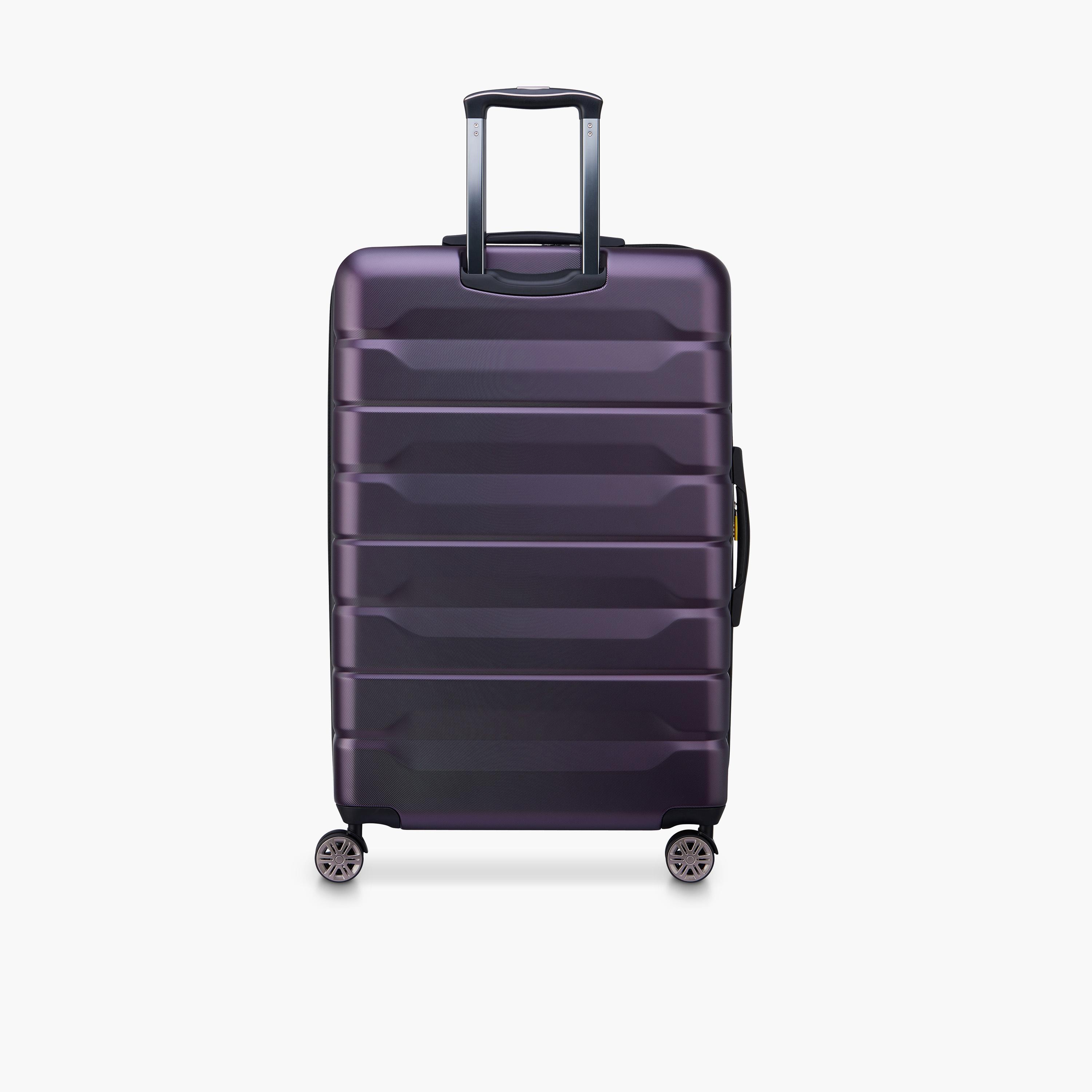 Delsey Paris Air Armour Hardcase Expendable Double Wheel Large Trolley Suitcase 78 CM purple-travel-luggagesandbags-luggage-image-6