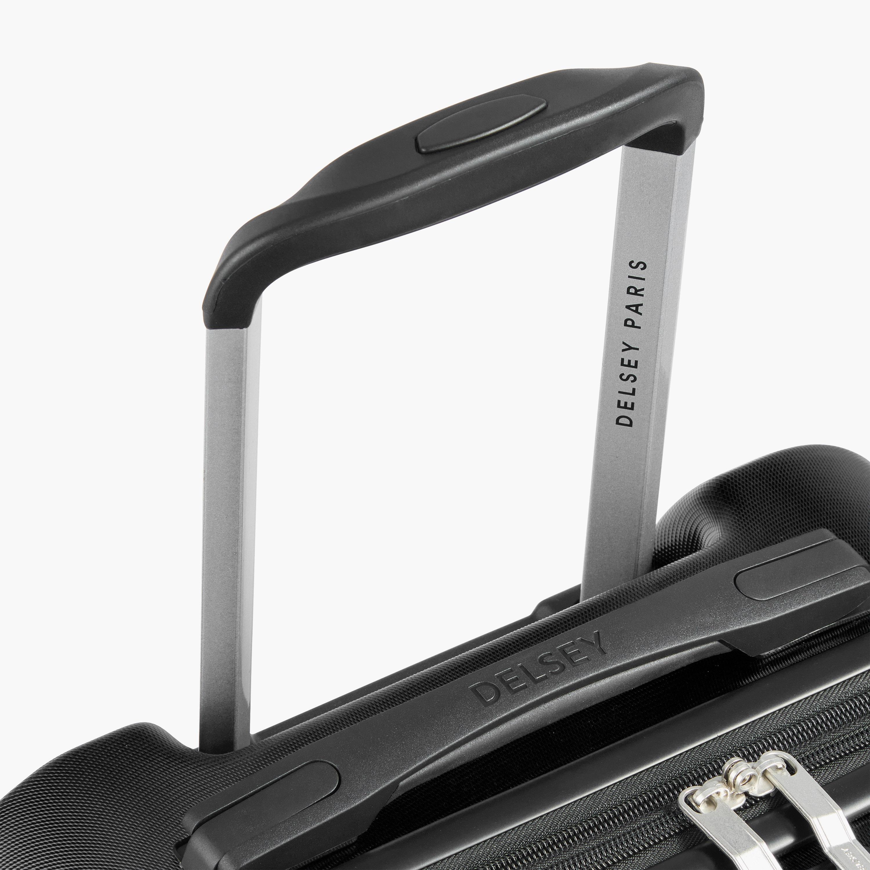 Delsey Paris Christine Hardside Expendable Double Wheel Luggage Trolley Suitcase 55 CM Black-travel-luggagesandbags-luggage-image-9