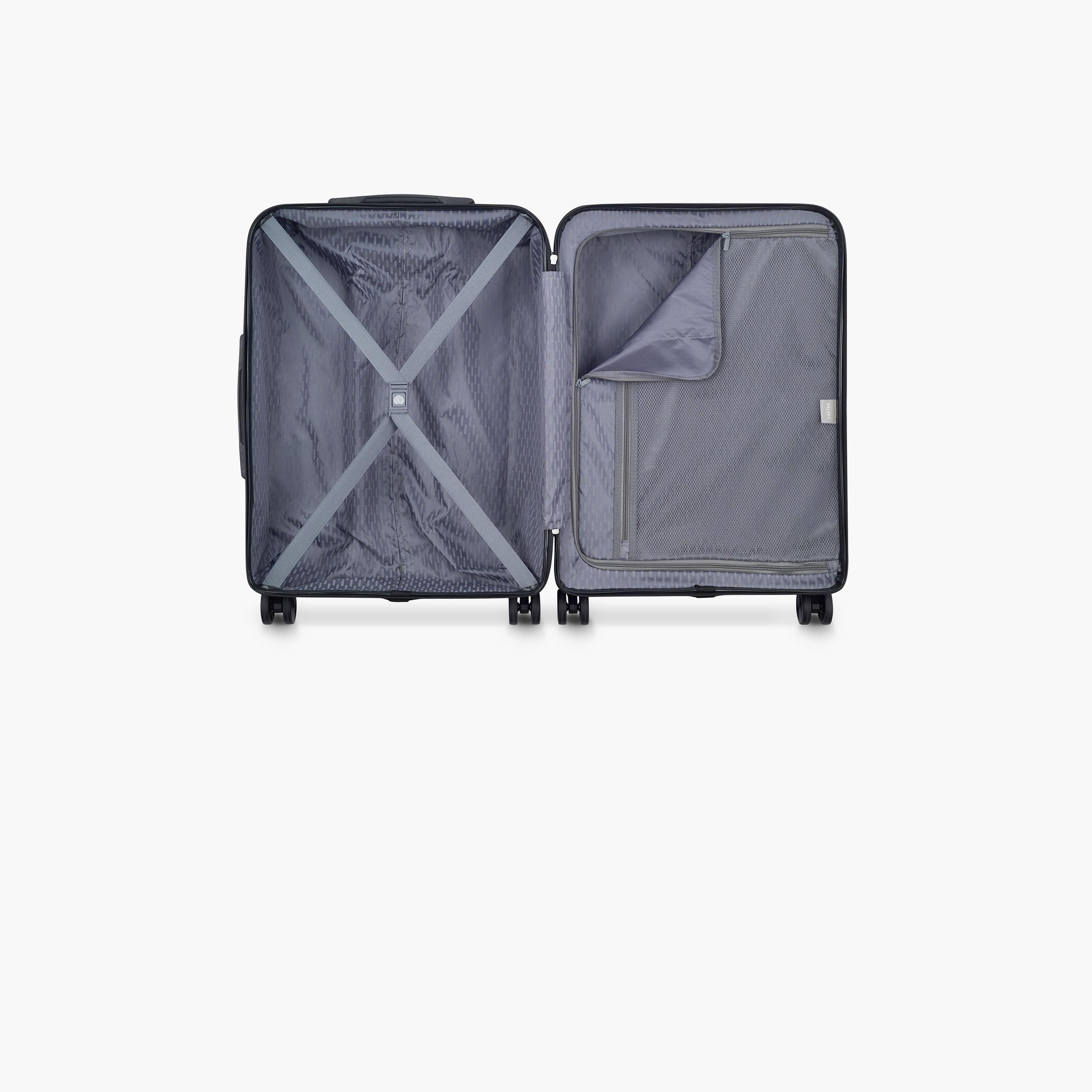 Delsey Paris Christine Hardside Expendable Double Wheel Luggage Trolley Suitcase 70 CM Black-travel-luggagesandbags-luggage-image-6