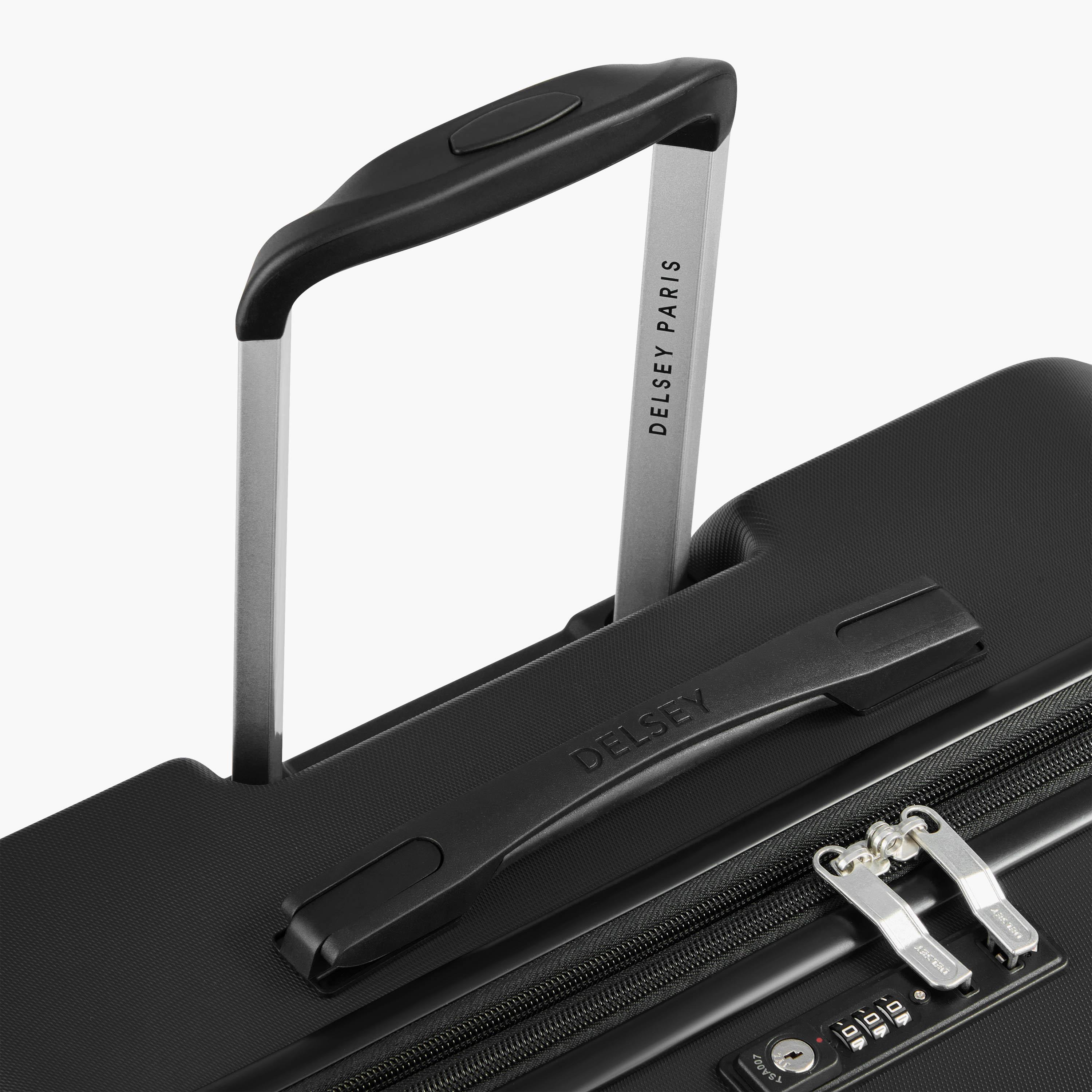 Delsey Paris Christine Hardside Expendable Double Wheel Luggage Trolley Suitcase 82 CM Black-travel-luggagesandbags-luggage-image-9