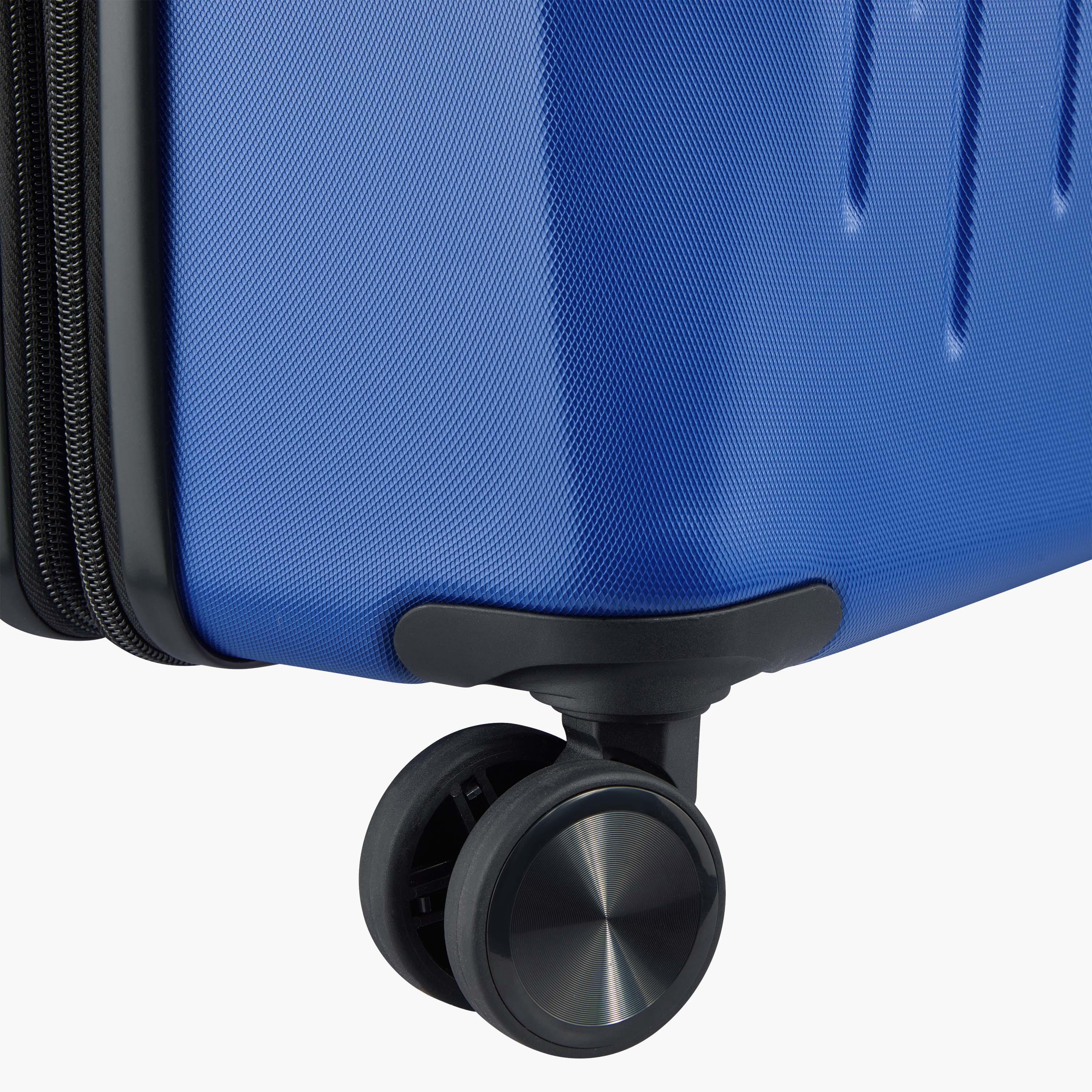 Delsey Paris Christine Hardside Expendable Double Wheel Luggage Trolley Suitcase 55 CM Blue-travel-luggagesandbags-luggage-image-11