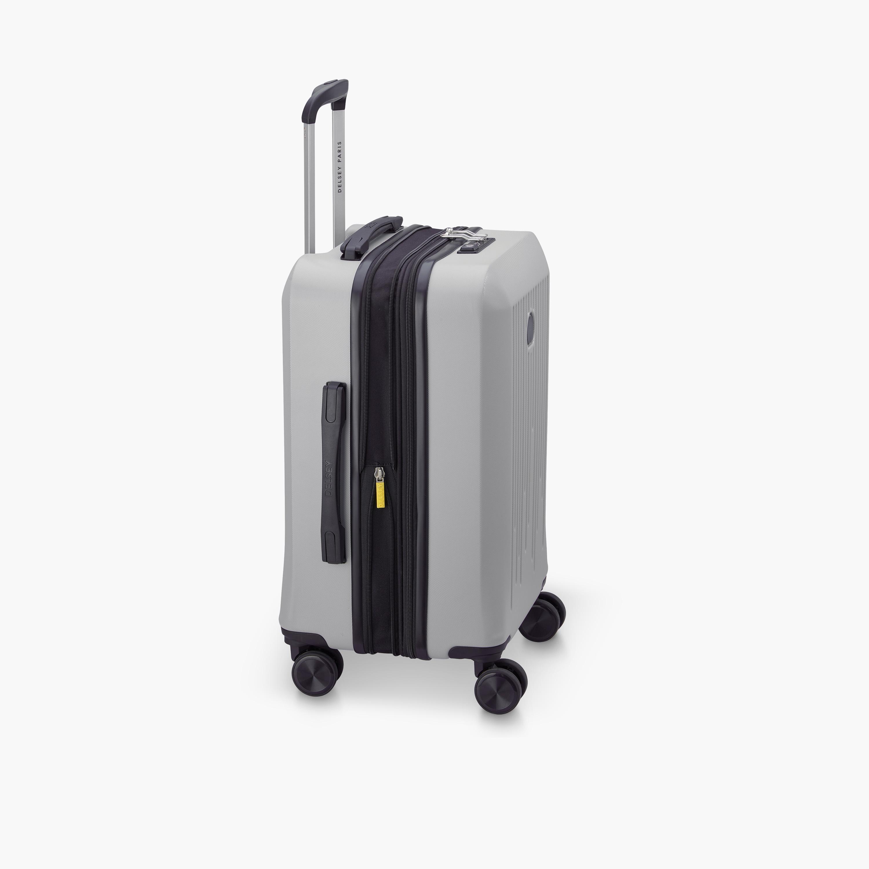 Delsey Paris Christine Hardside Expendable Double Wheel Luggage Trolley Suitcase 55 CM strom grey-travel-luggagesandbags-luggage-image-6