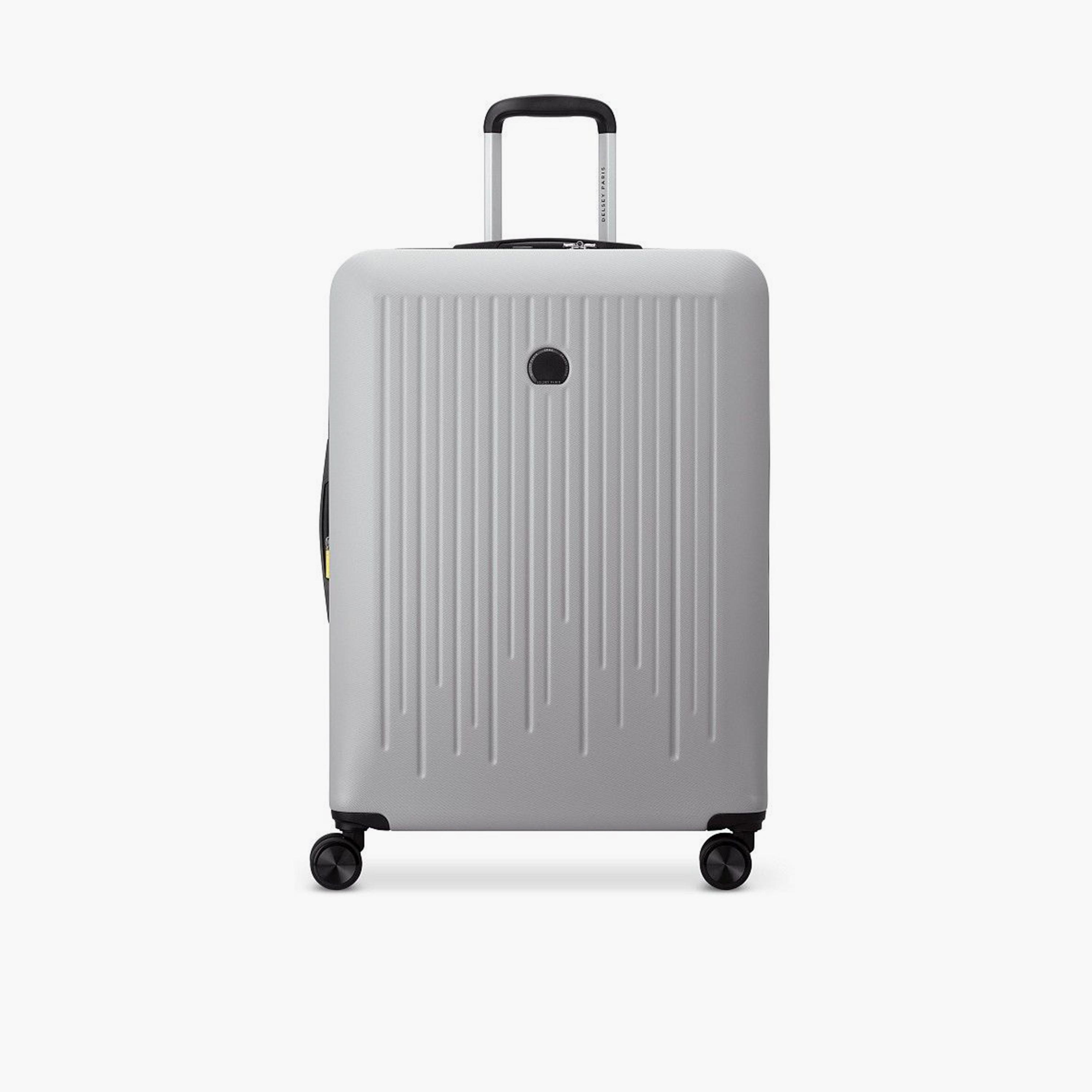 Delsey Paris Christine Hardside Expendable Double Wheel Luggage Trolley Suitcase 70 CM storm grey-travel-luggagesandbags-luggage-image-1