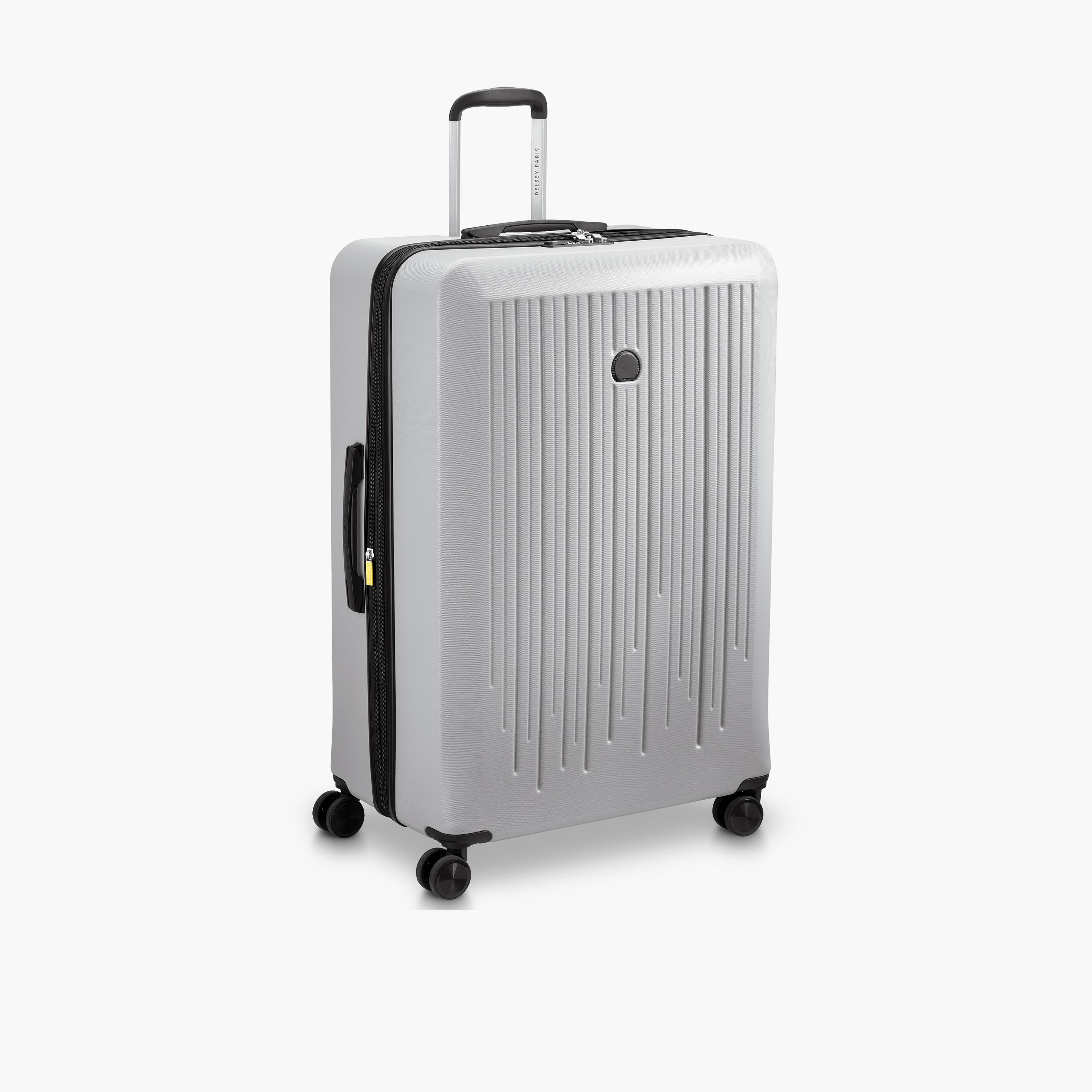 Delsey Paris Christine Hardside Expendable Double Wheel Luggage Trolley Suitcase 82 CM storm grey-travel-luggagesandbags-luggage-image-5