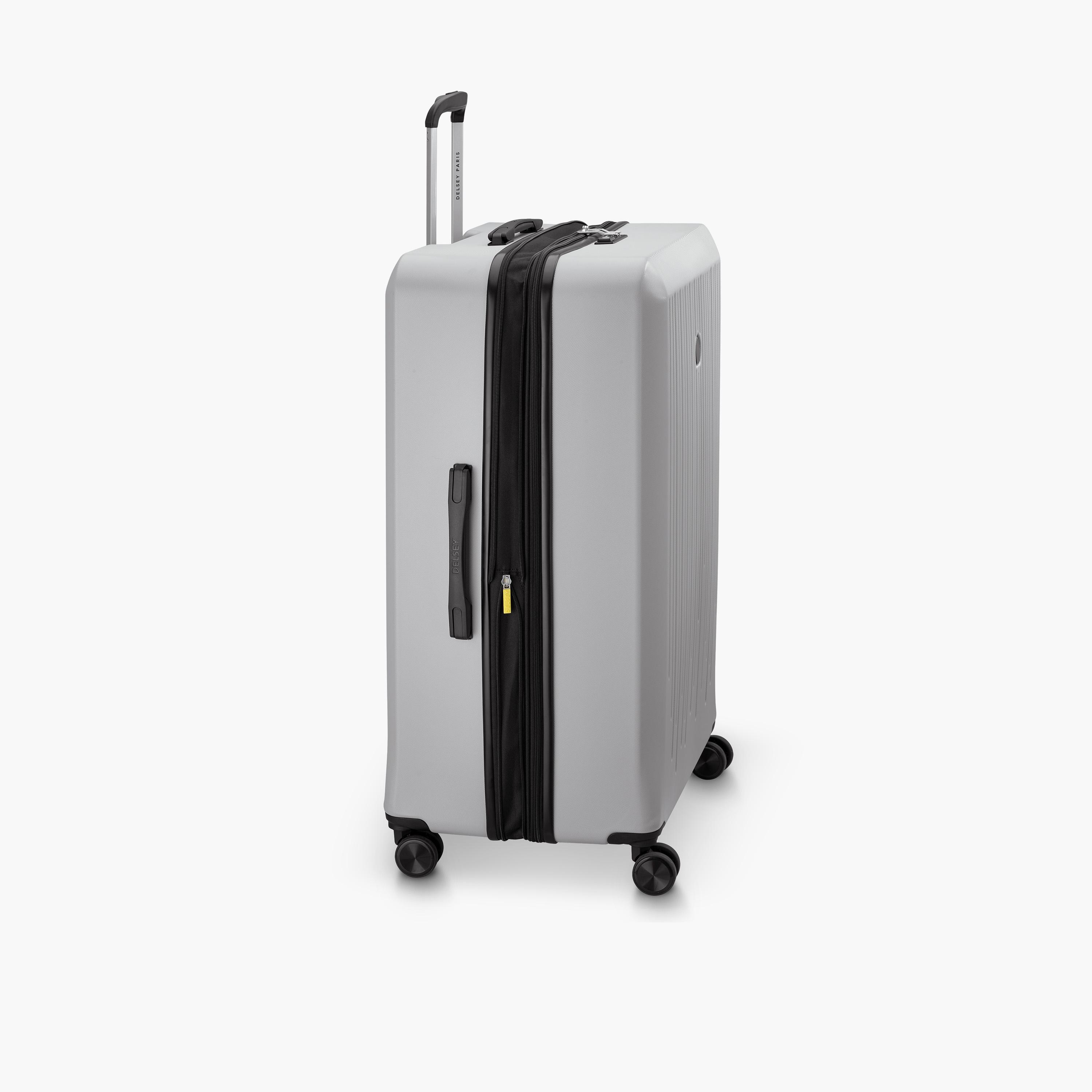 Delsey Paris Christine Hardside Expendable Double Wheel Luggage Trolley Suitcase 82 CM storm grey-travel-luggagesandbags-luggage-image-6
