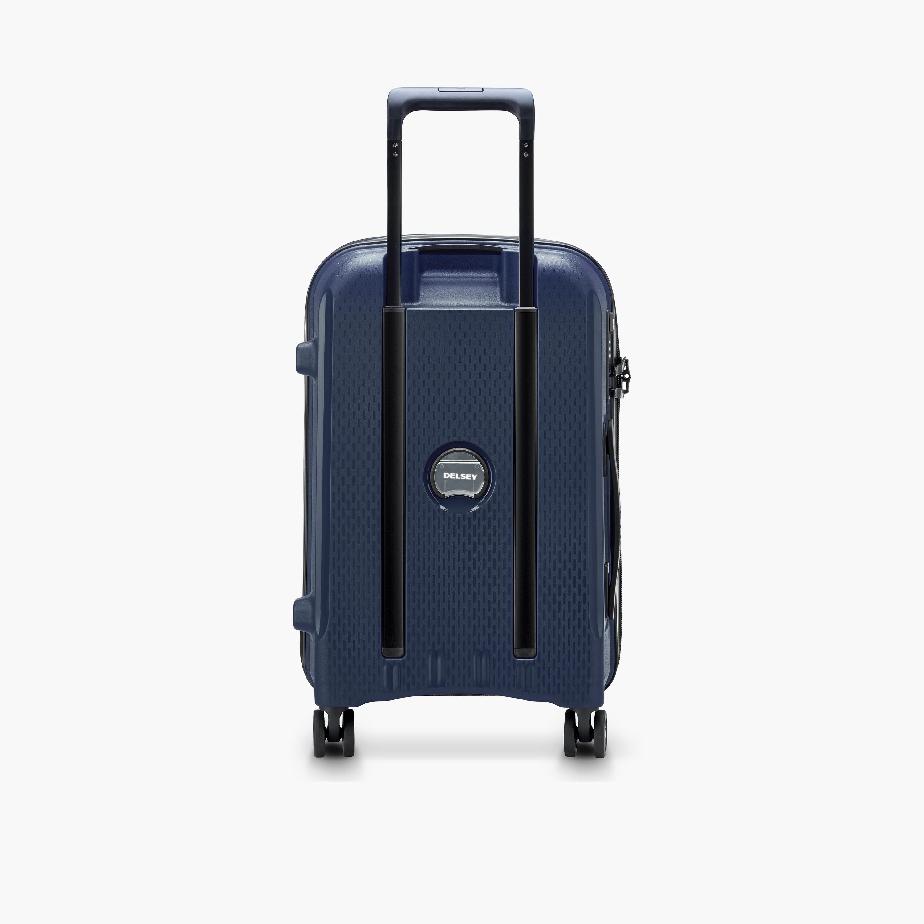 Delsey Paris Belmont + Hardcase Expendable Double Wheel Luggage Suitcase 55 CM Blue-travel-luggagesandbags-luggage-image-6