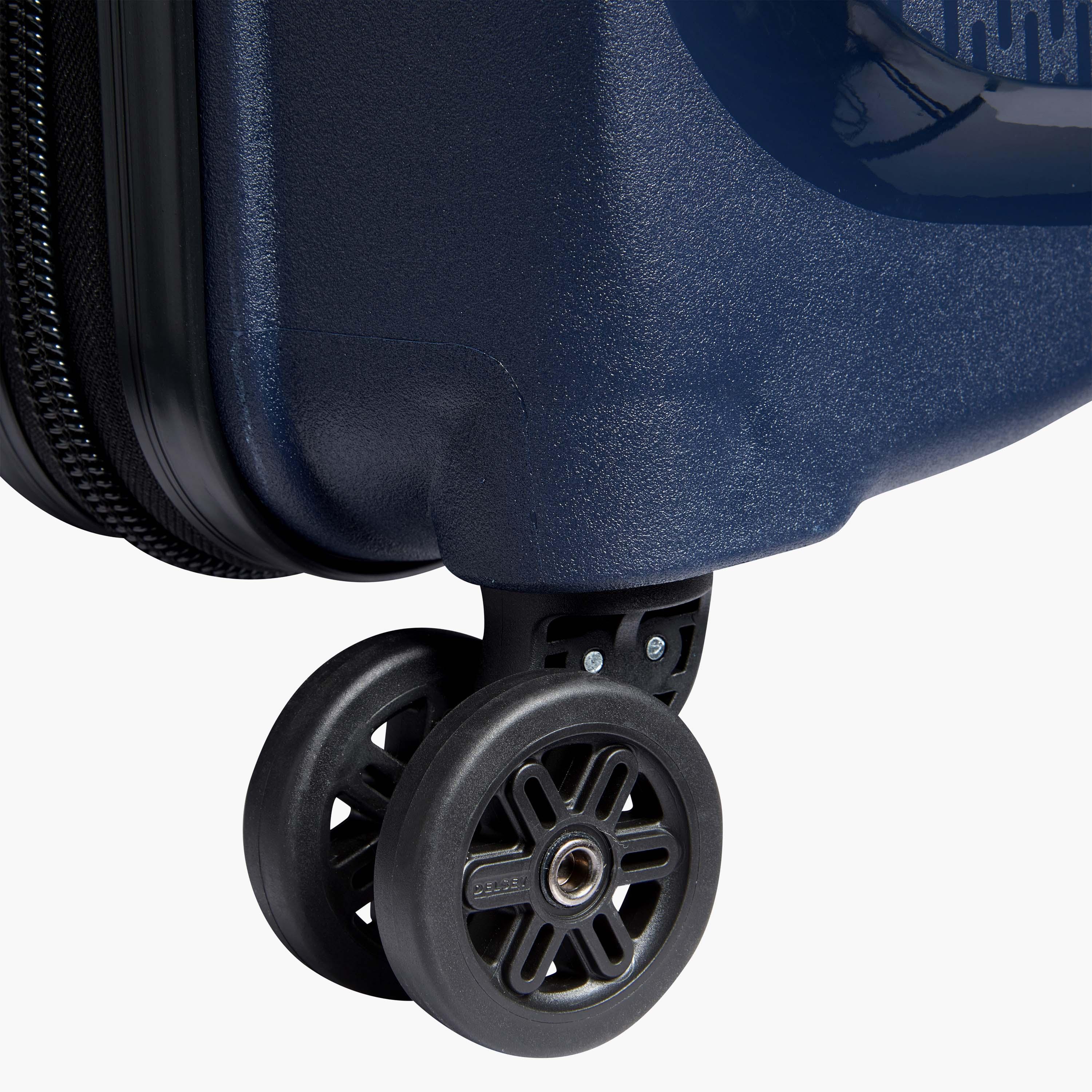 Delsey Paris Belmont + Hardcase Expendable Double Wheel Luggage Suitcase 55 CM Blue-travel-luggagesandbags-luggage-image-9