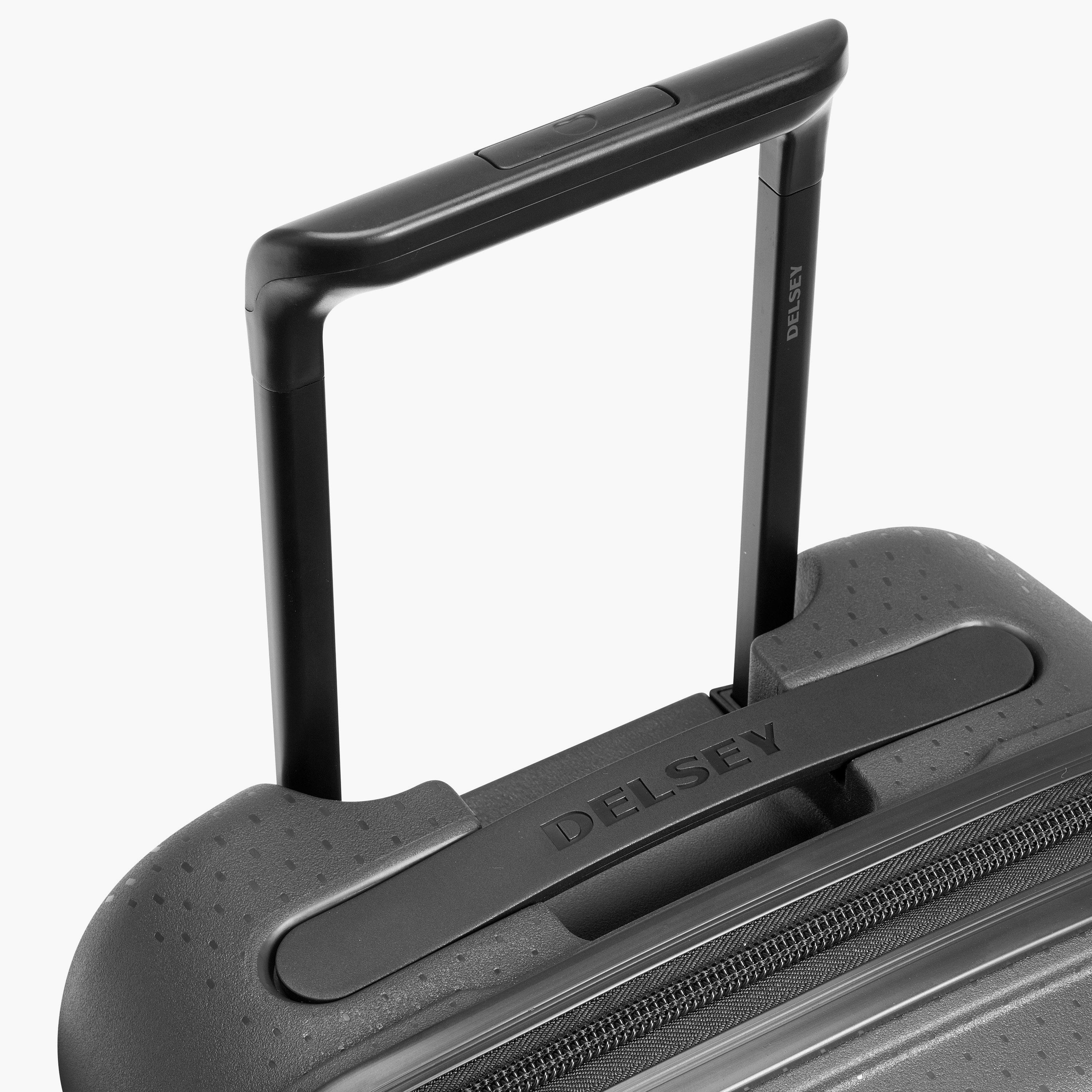Delsey Paris Belmont + Hardcase Expendable Double Wheel Luggage Suitcase 55 CM Black-travel-luggagesandbags-luggage-image-13