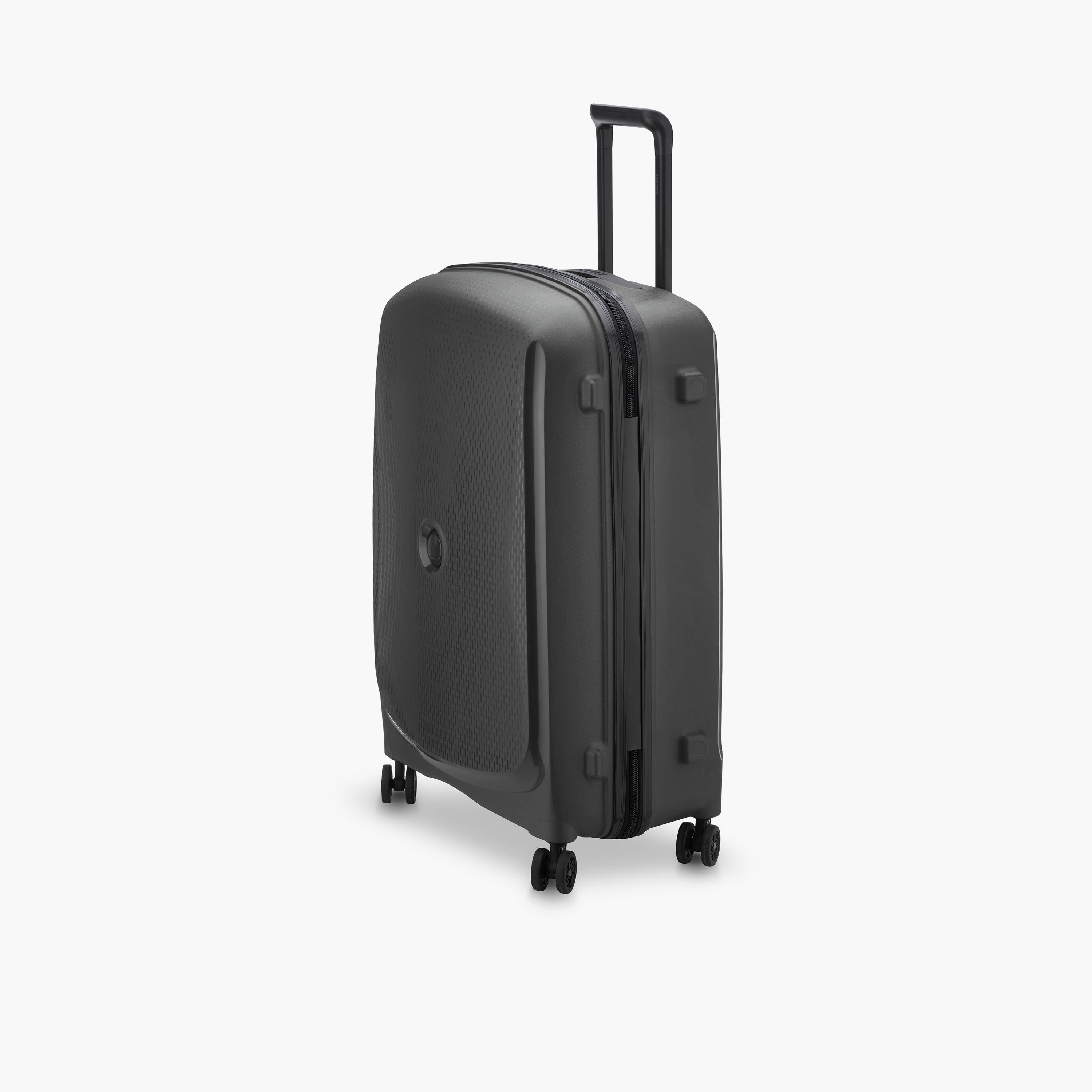 Delsey Paris Belmont + Hardcase Expendable Double Wheel Luggage Suitcase 71 CM Black-travel-luggagesandbags-luggage-image-6